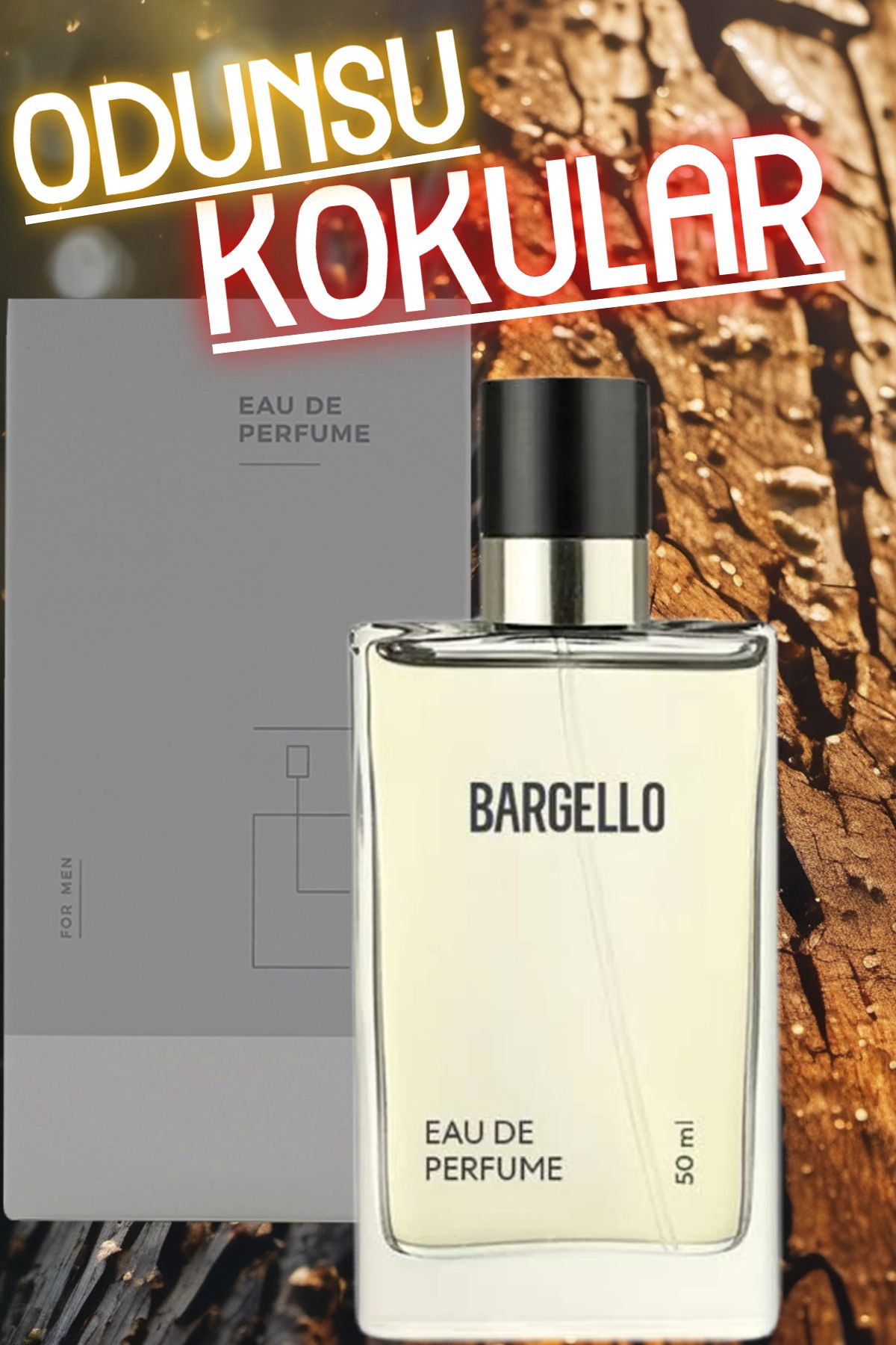 عطر مردانه Woody O-(575) 50 ML Eau De Parfum Bargello