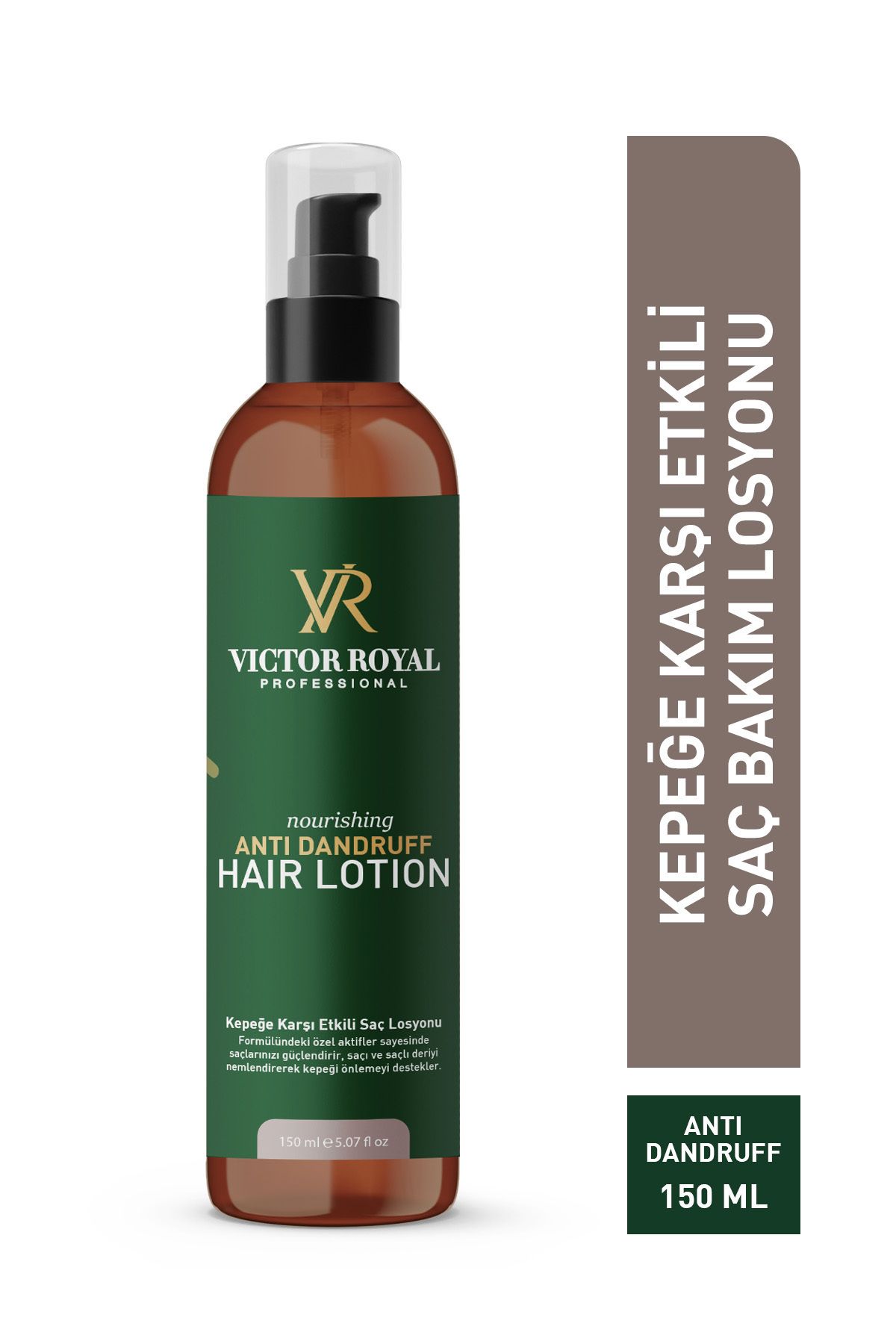 سرم موثر مراقبت از مو در برابر شوره سر 150 میلی لیتر. 8684415818119 Victor Royal