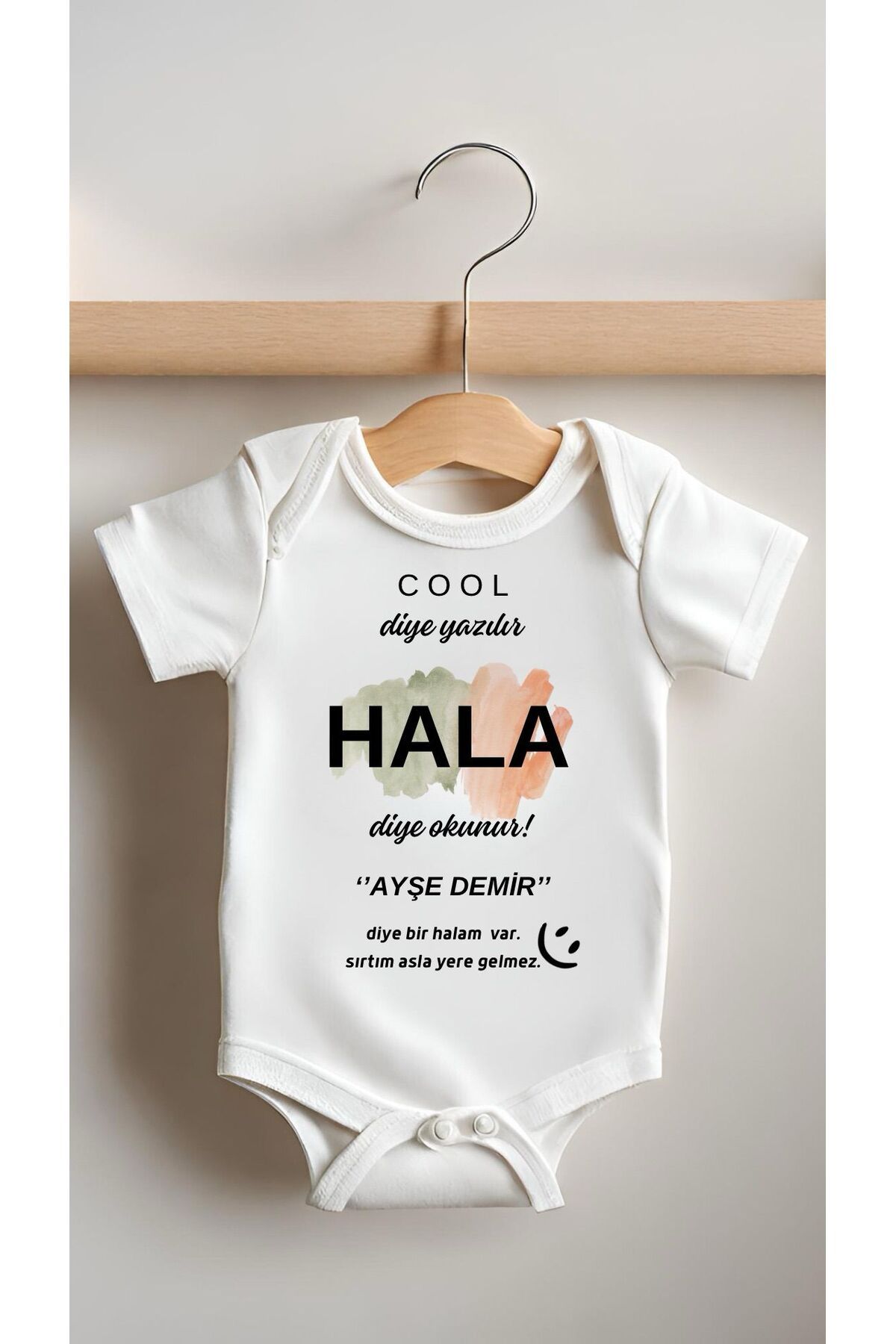 Genel Markalar Cool Diye Yazılı Hala Diye Okunur Baskılı Bebek Body Zıbın  Fiyatı, Yorumları - Trendyol
