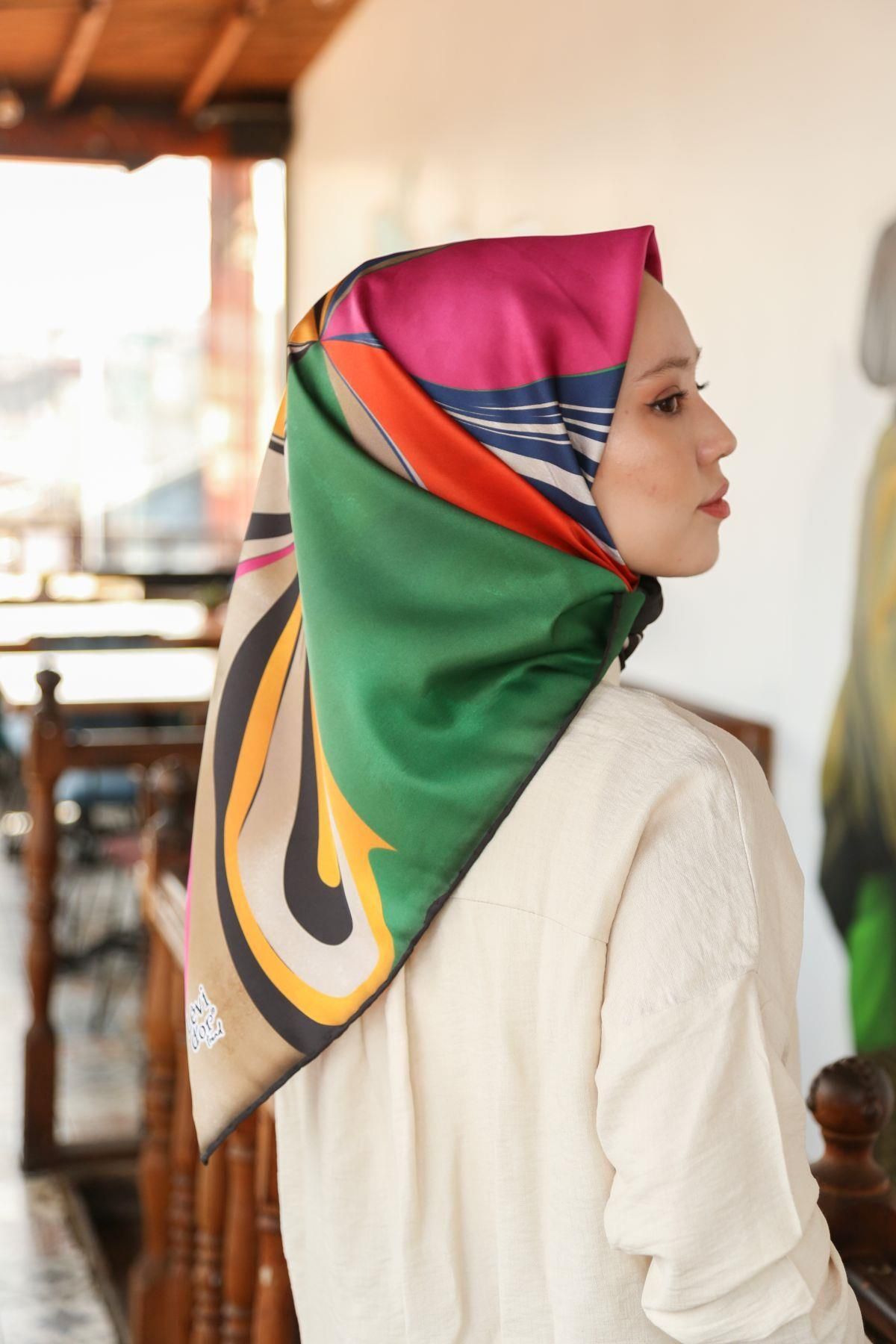 روسری چند رنگ Twill روند LDT256 02 Levidor