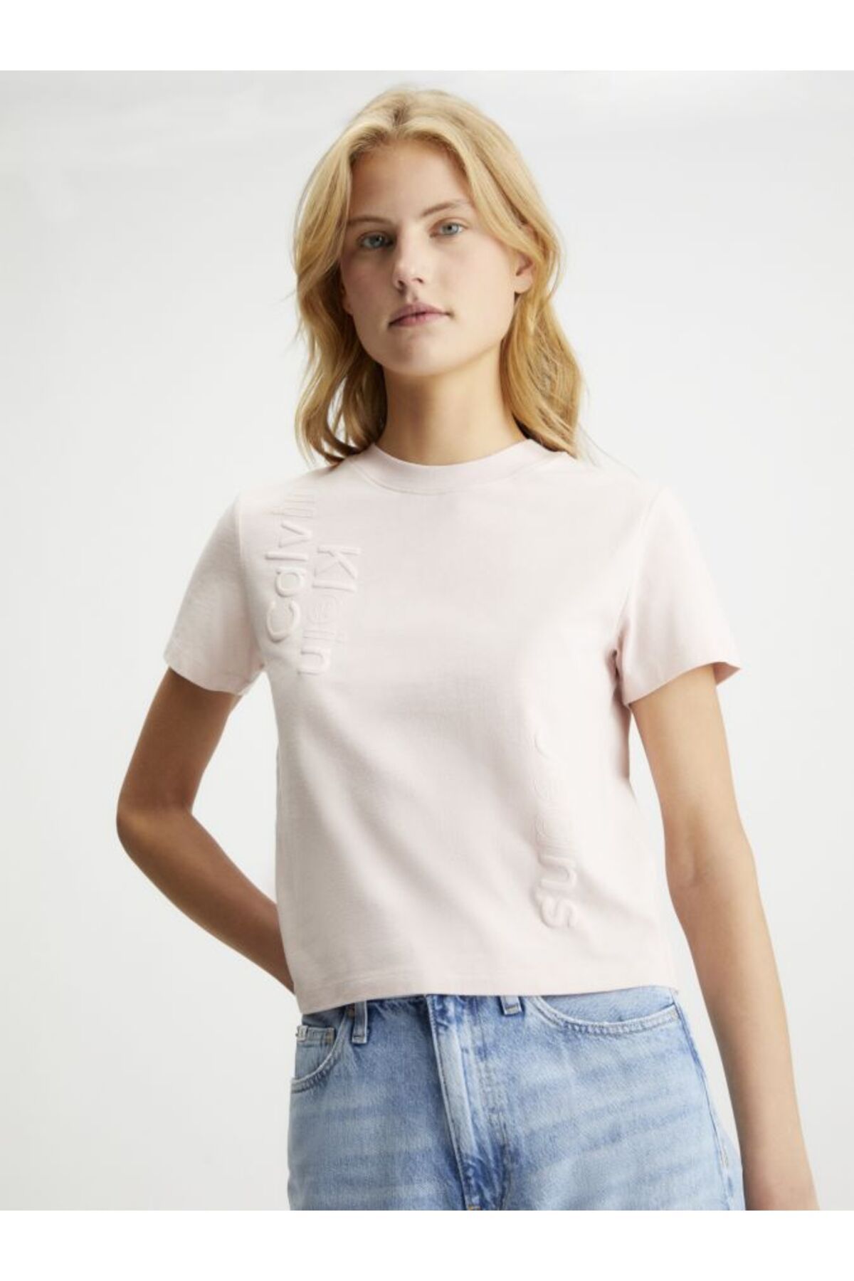 Calvin Klein Calvin Klein تی شرت زنانه صاف و راست