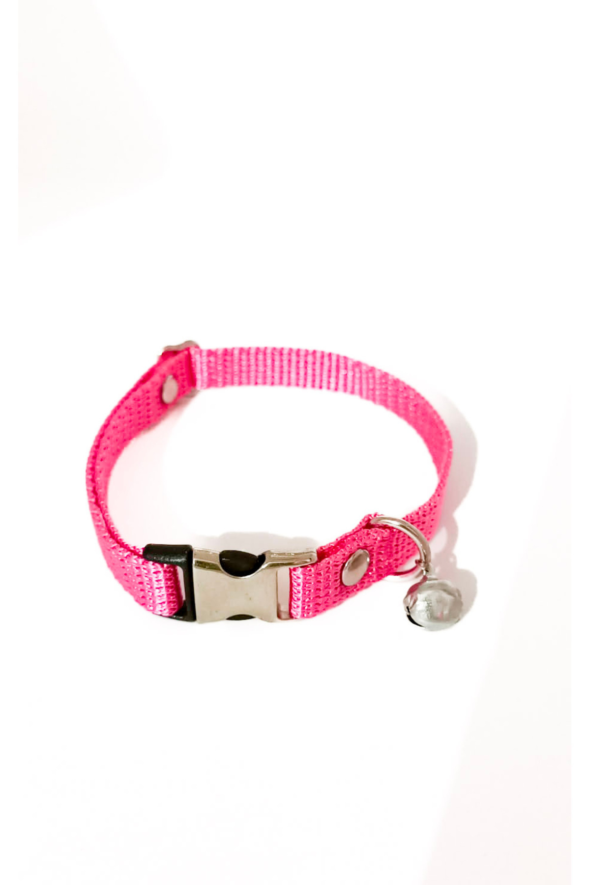 Kedi Boyun Tasması Ayarlanabilir ve Zilli-1cm en ölçüsü-Siyah-Sarı-Kırmızı-Mavi-Pembe-Turkuaz