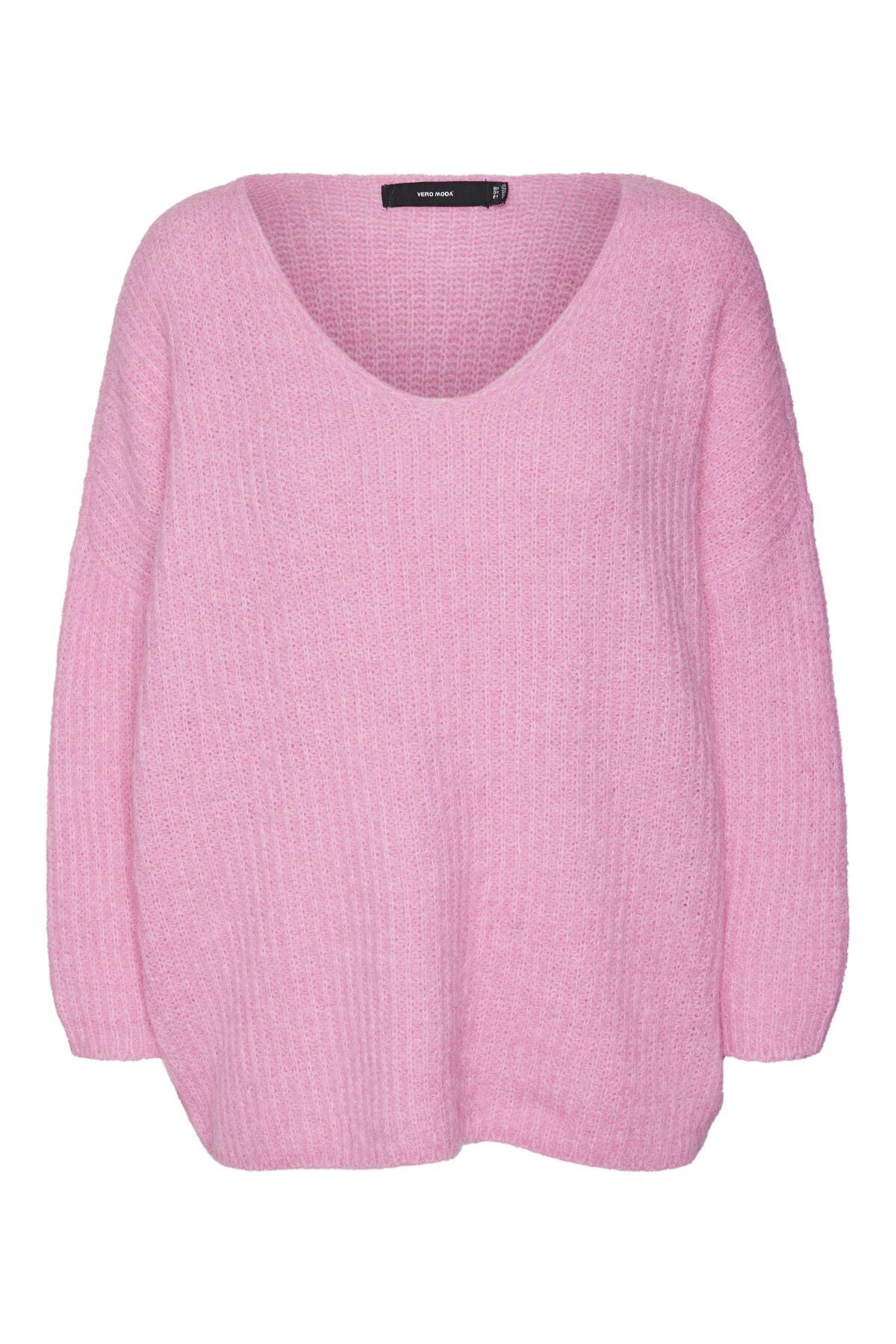 Vero Moda-Strickpullover VMJULIE 7/8 V YAKA BLUZ GA REP EXC 2