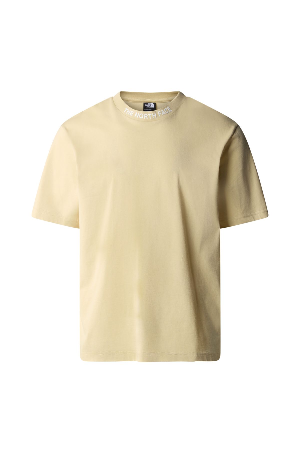 Beige north face t shirt store
