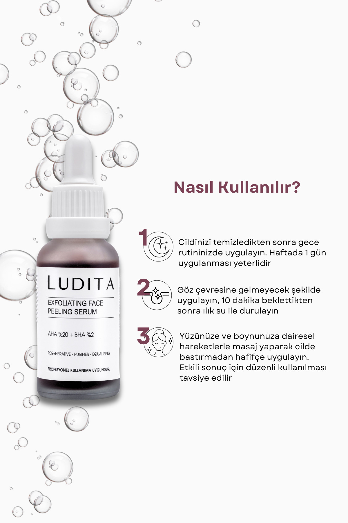 سرم پوست   LUDITA | 2022010005 اورجینال - تصویر 2