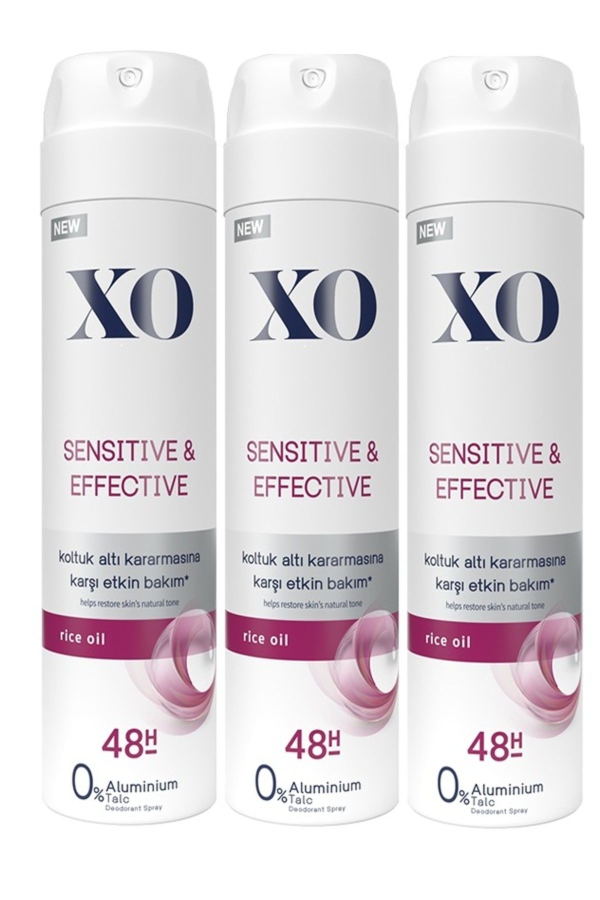 DEO WOMEN 150ML حساس و موثر Xo
