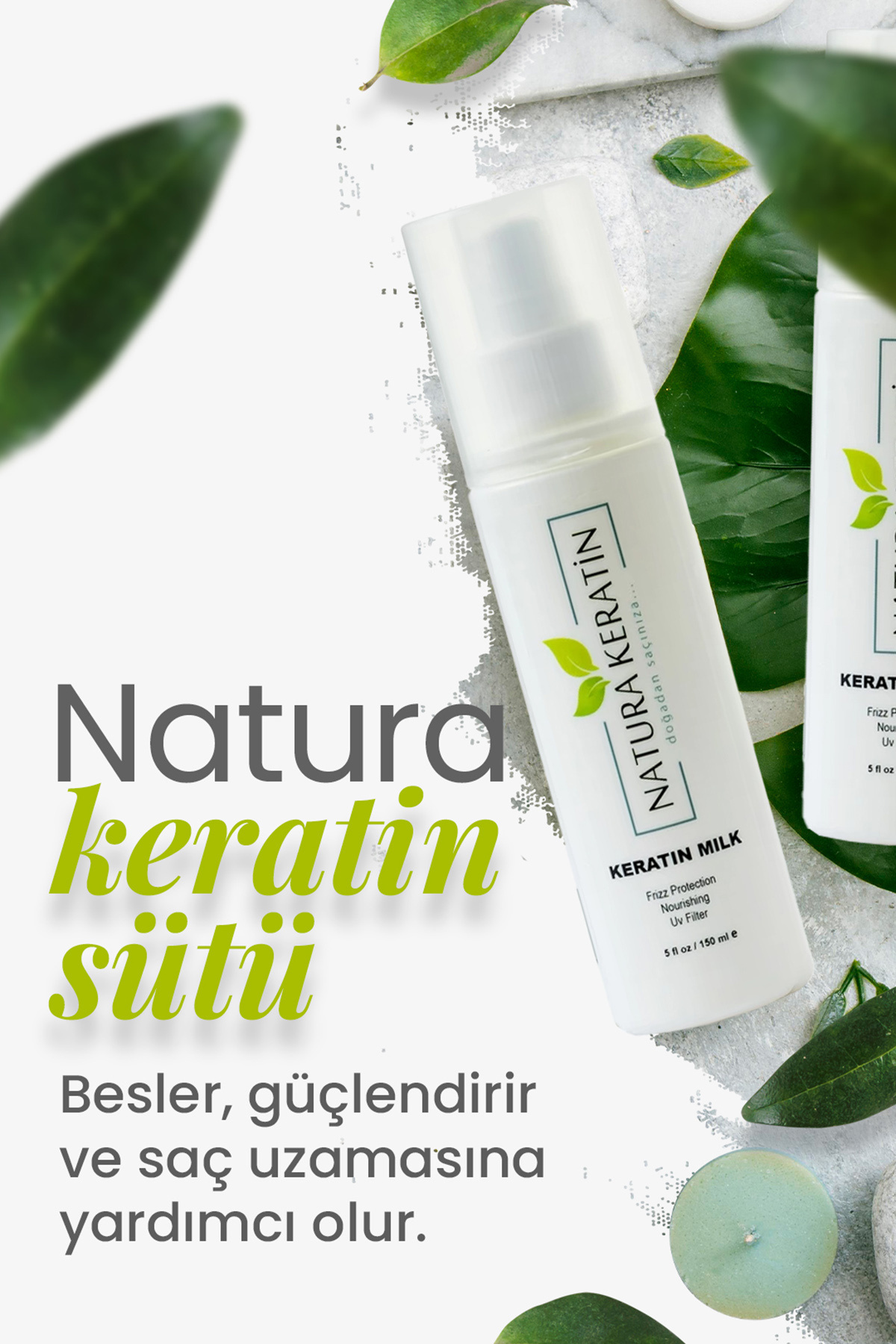 Keratin Sütü - Saç Bakım Sütü — nat.keratin-sutu — تصویر 5 از 9