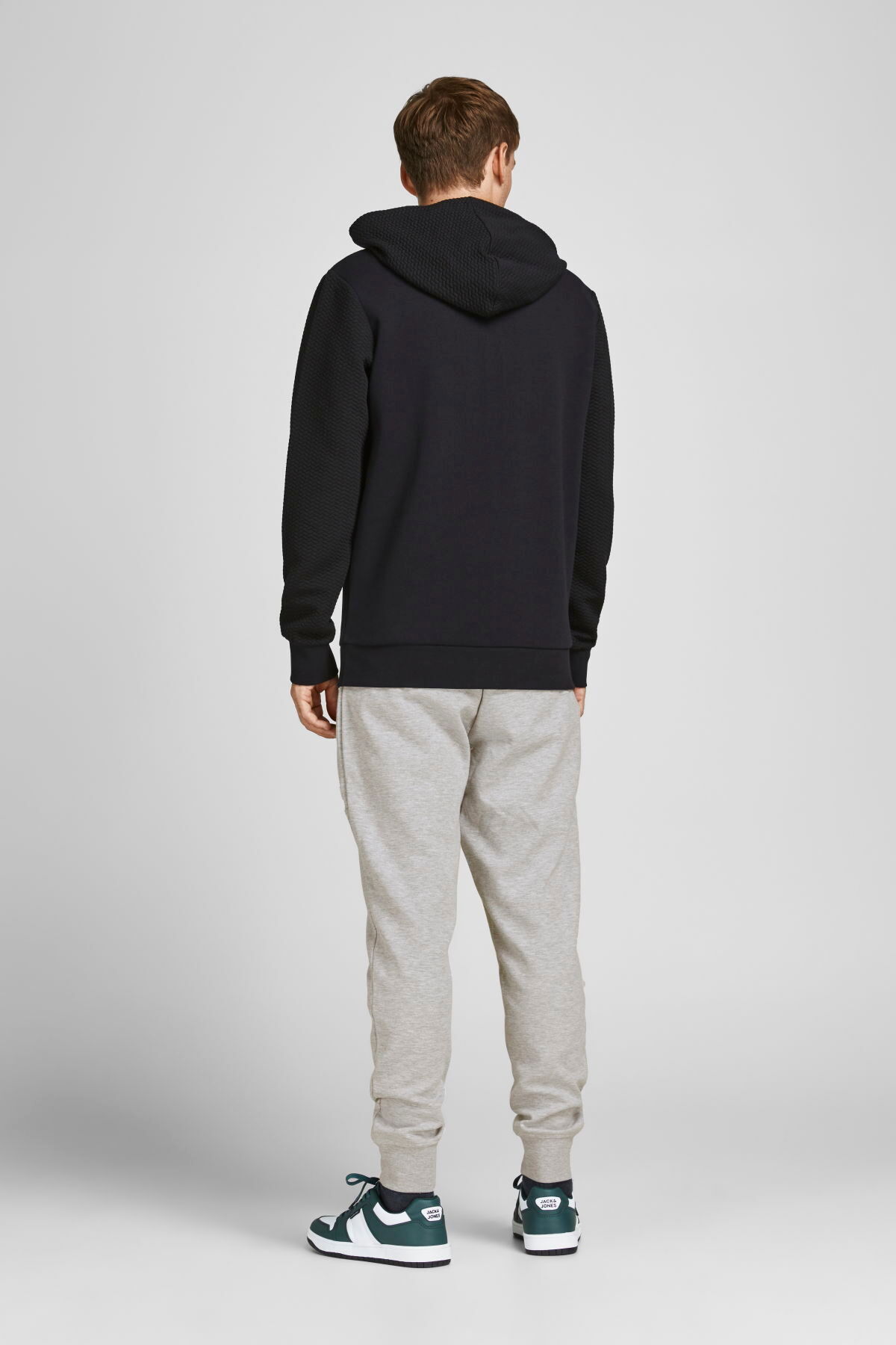 شلوار گرمکن ورزشی مردانه راسته فاق نرمال | جک اند جونز Jack & Jones 12184970 - BS - تصویر 4