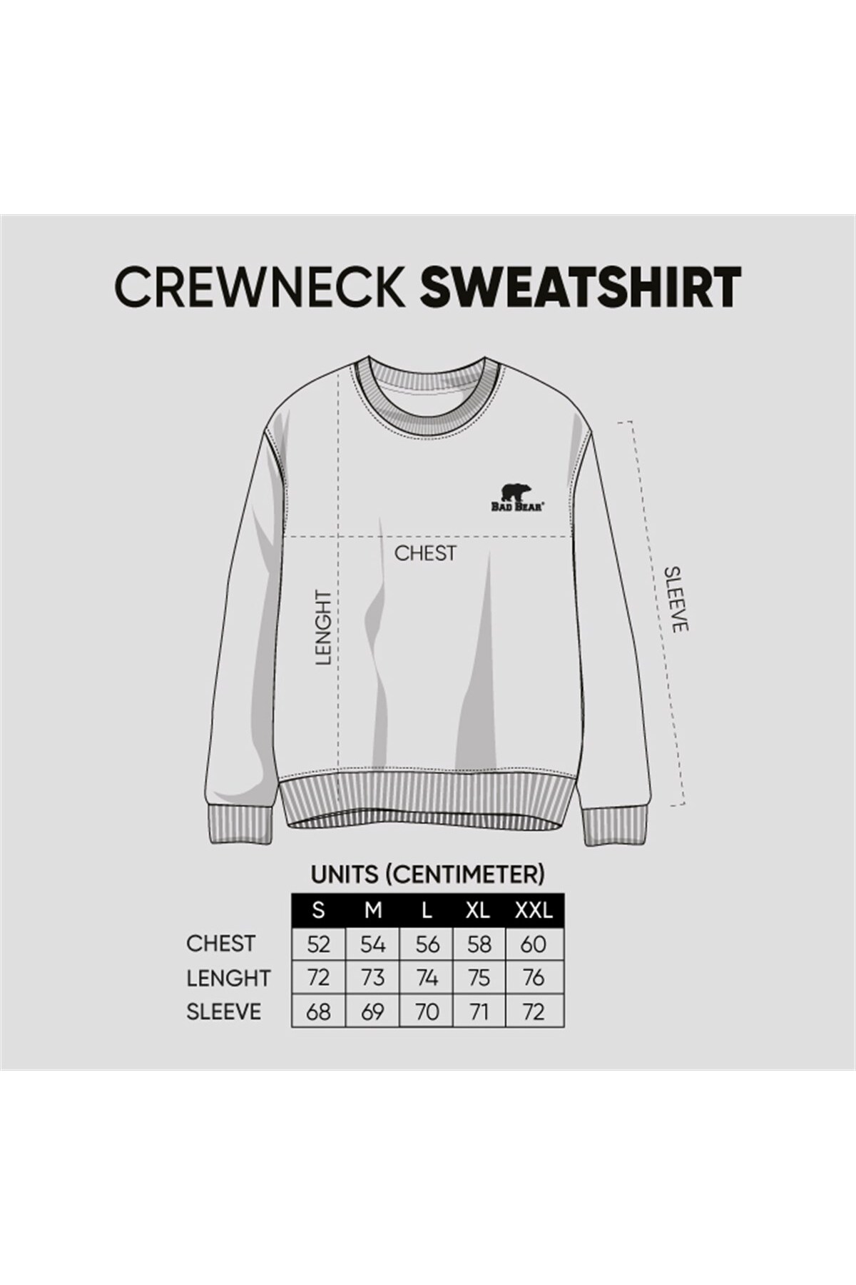 سویشرت مردانه سفید بد بیر | 22.02.12.010-C04 اورجینال - تصویر 6