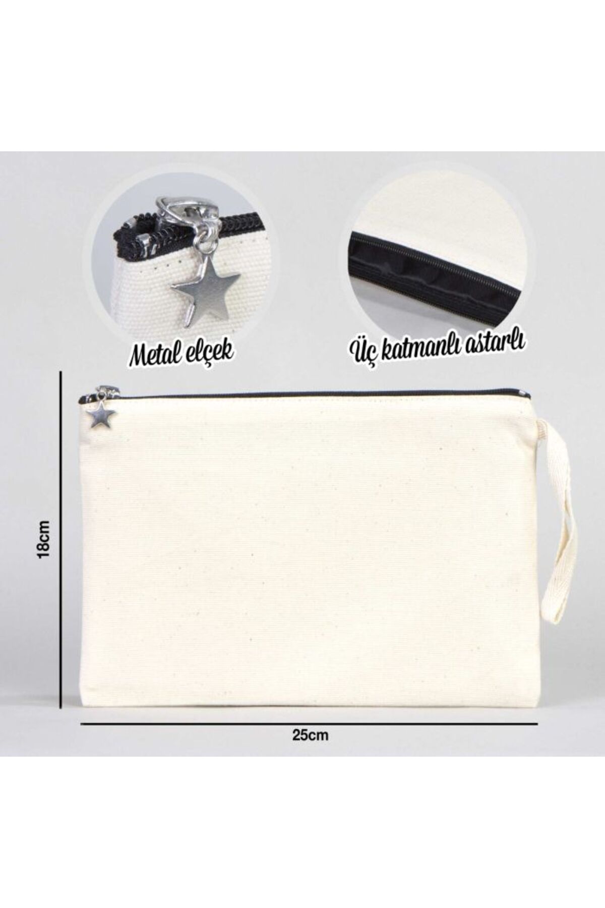 Z zepplin-Woman in Martini Glas Cream Clutch Lined Wallet / Handbag 3