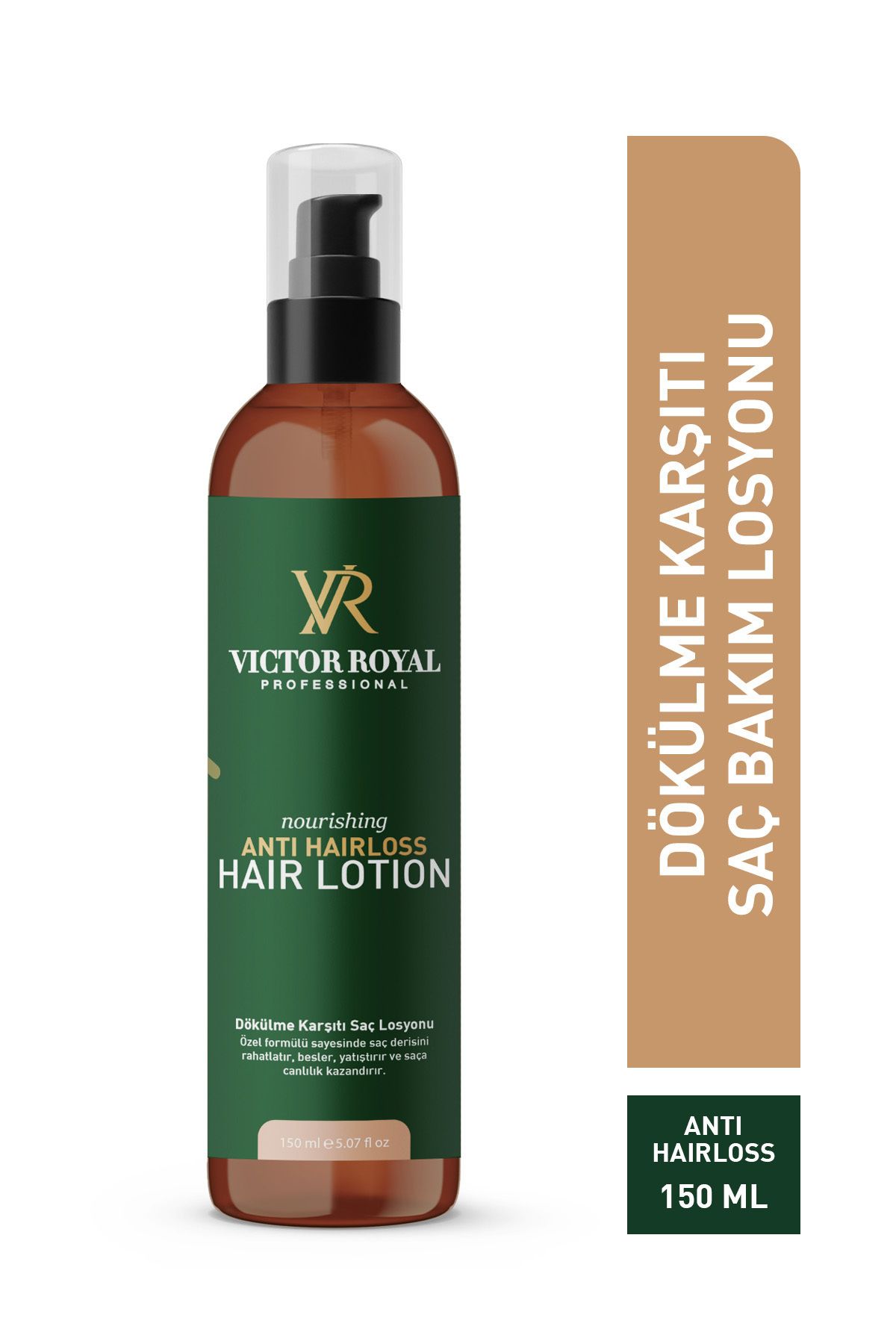 سرم ضد مو 150 میلی لیتری مراقبت از مو. 8684415818072 Victor Royal