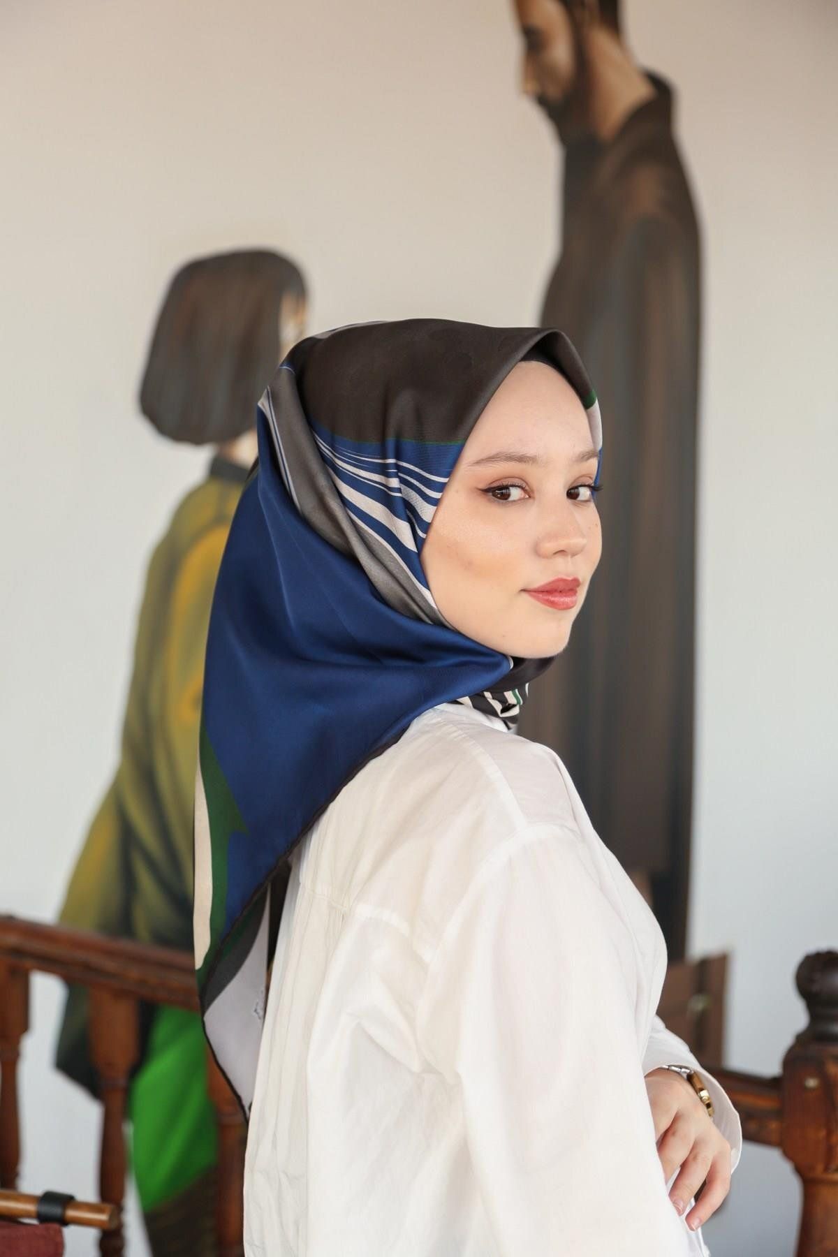 روسری آبی Twill Trend LDT256 01 Levidor