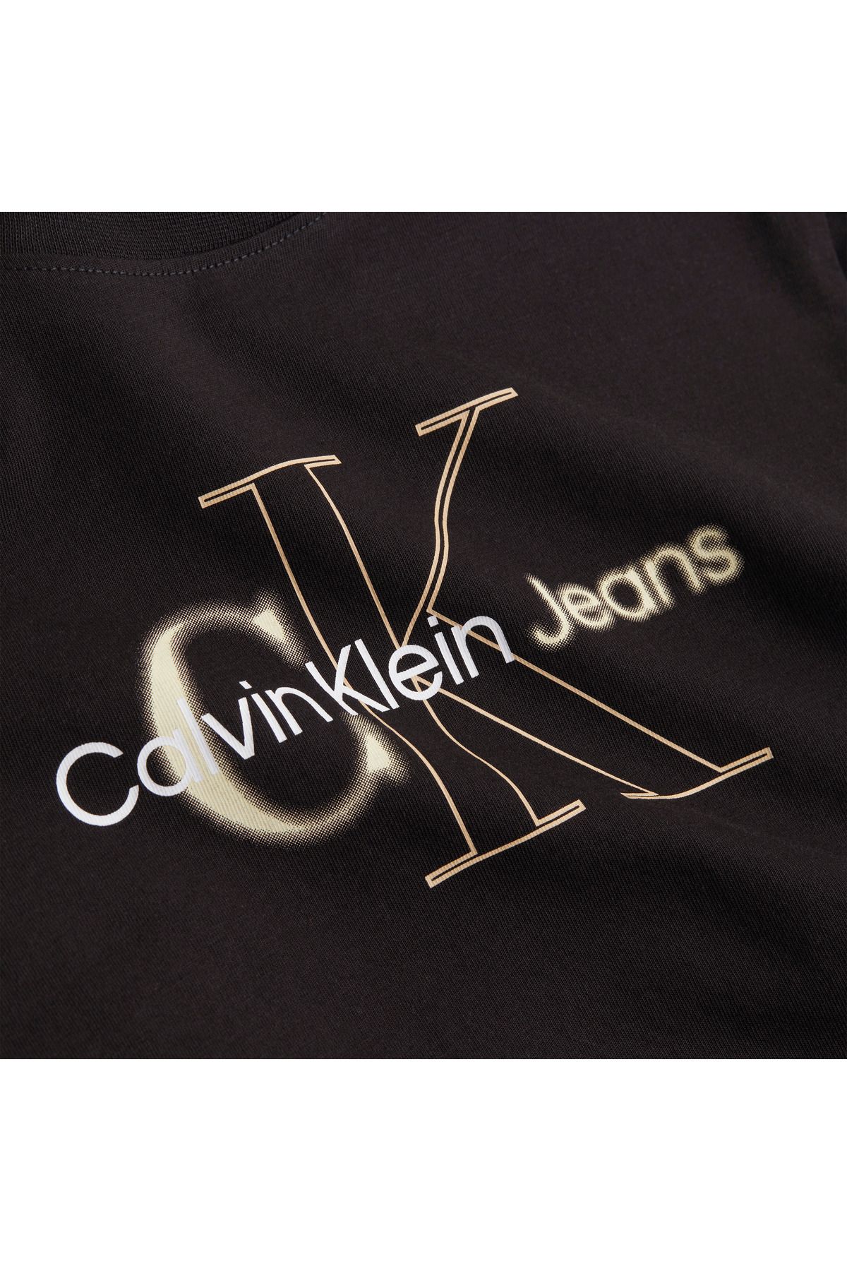 Calvin Klein Calvin Klein پیراهن زنانه نخی با لوگو سیاه