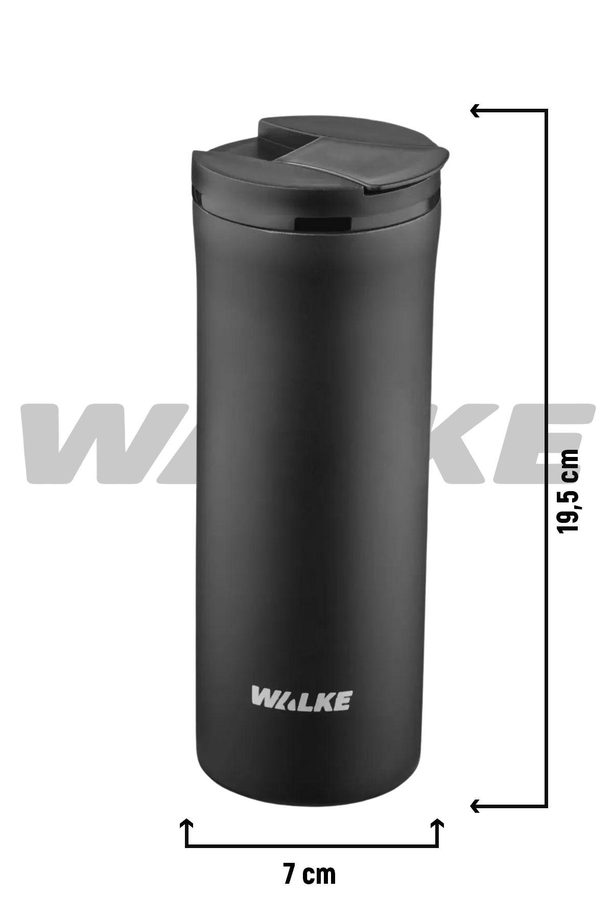 Premium Çift Katmanlı Paslanmaz Çelik Termos Bardak Kahve Çay Termosu 400 ml Luxury