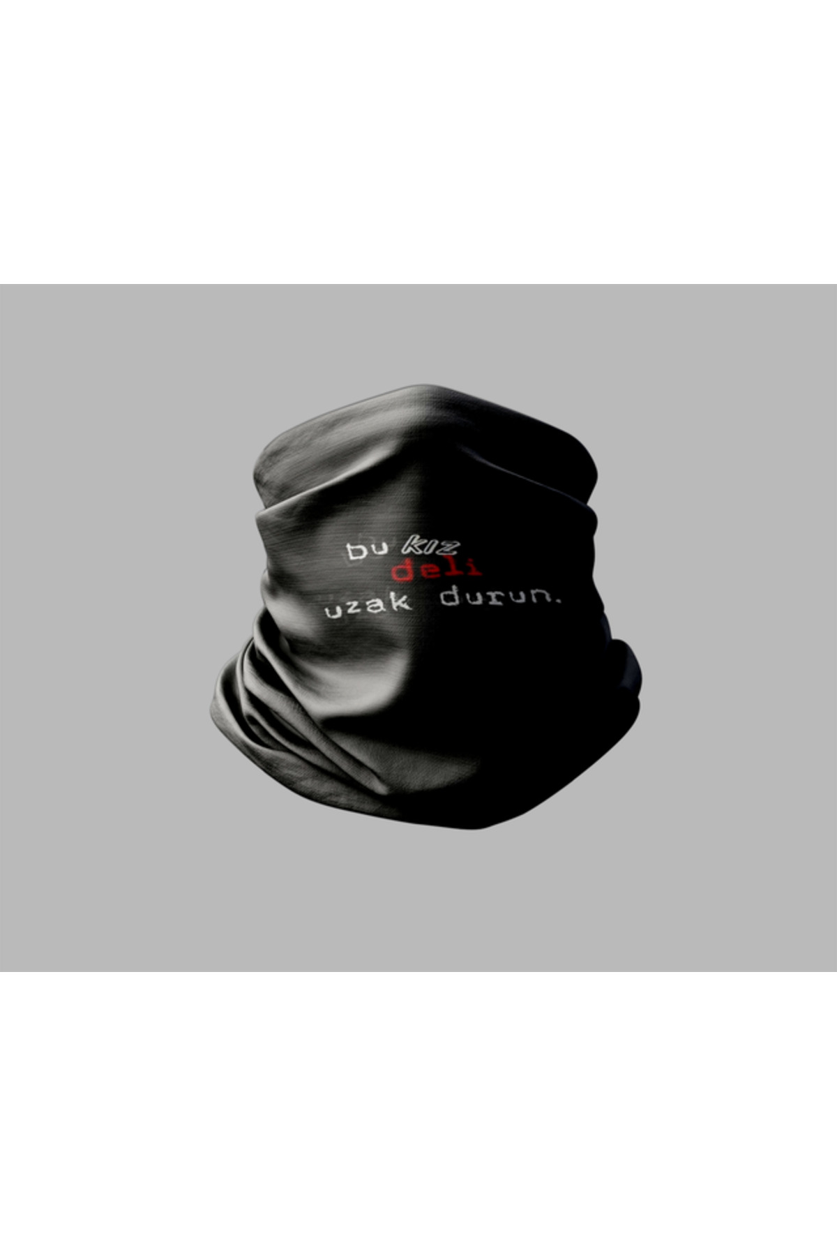 Buffalo Duvar Yazısı Tasarımlı Motorcu Buff Maske Outdoor Boyunluk Unisex Bandana