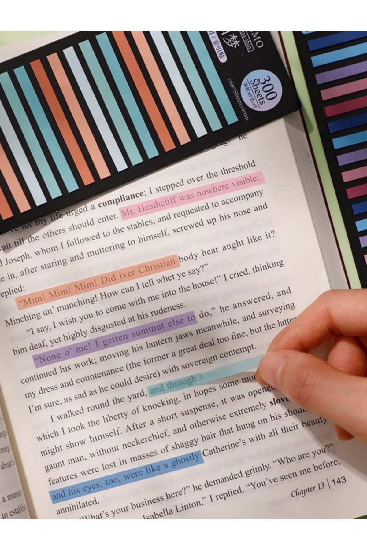EZOSHOP-PostitSetof 3 - Long, Short Series and Transparent Structured Note Papers MixedSet32 4