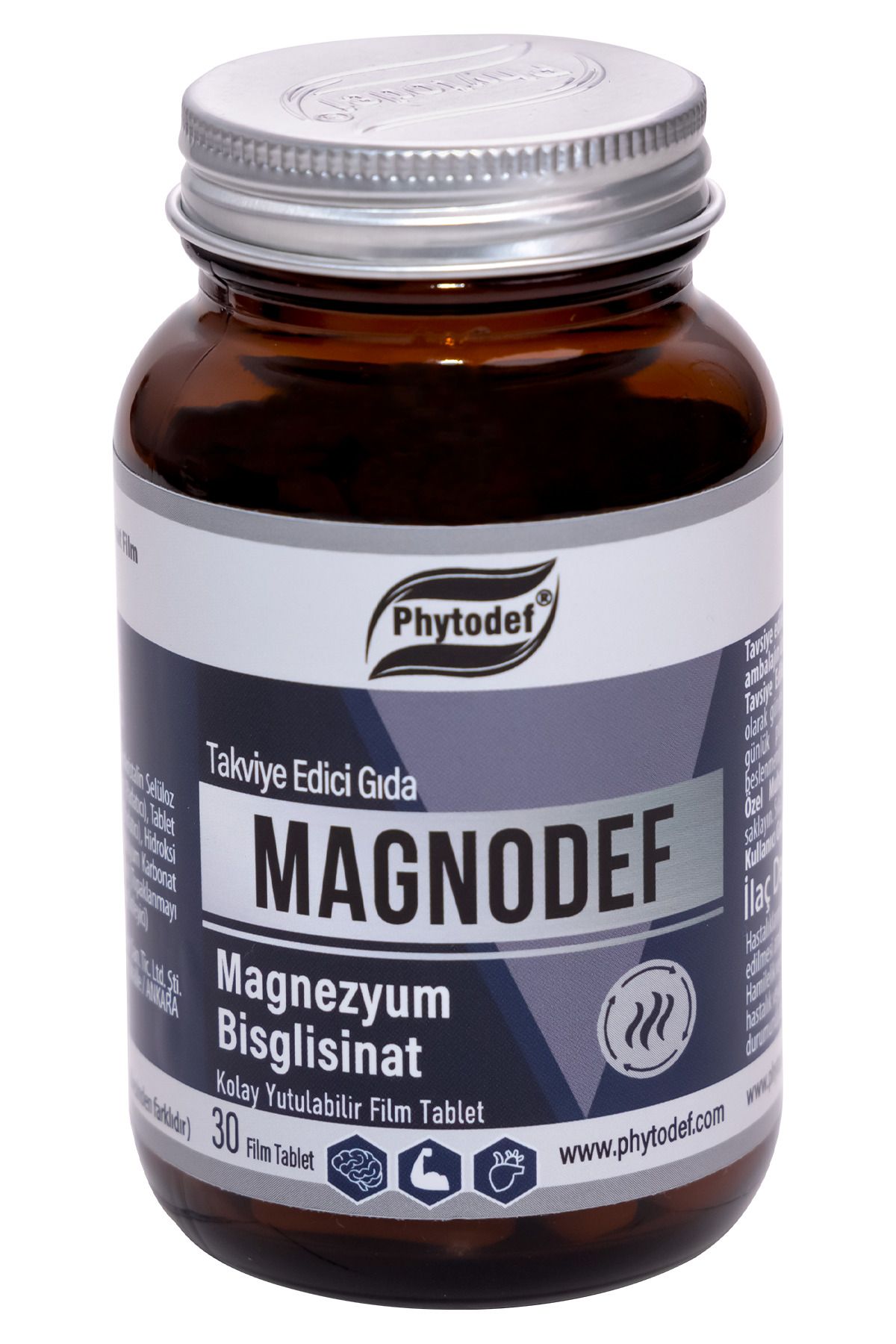 Phytodef Magnodef Бисглицинат магния (глицинат) 30 таблеток (бисглицинат магния) PHYTDFFCLLGNTBLT-86