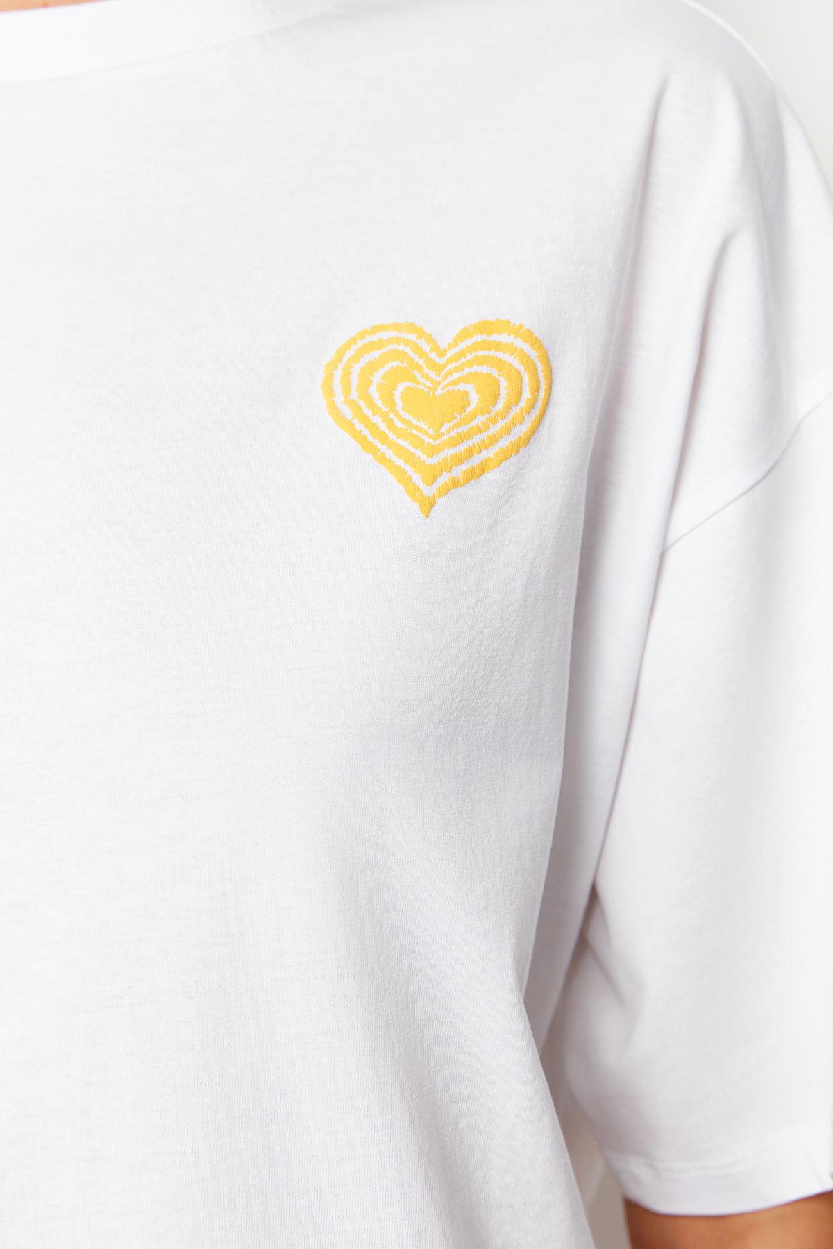 T shirt blanc long deals