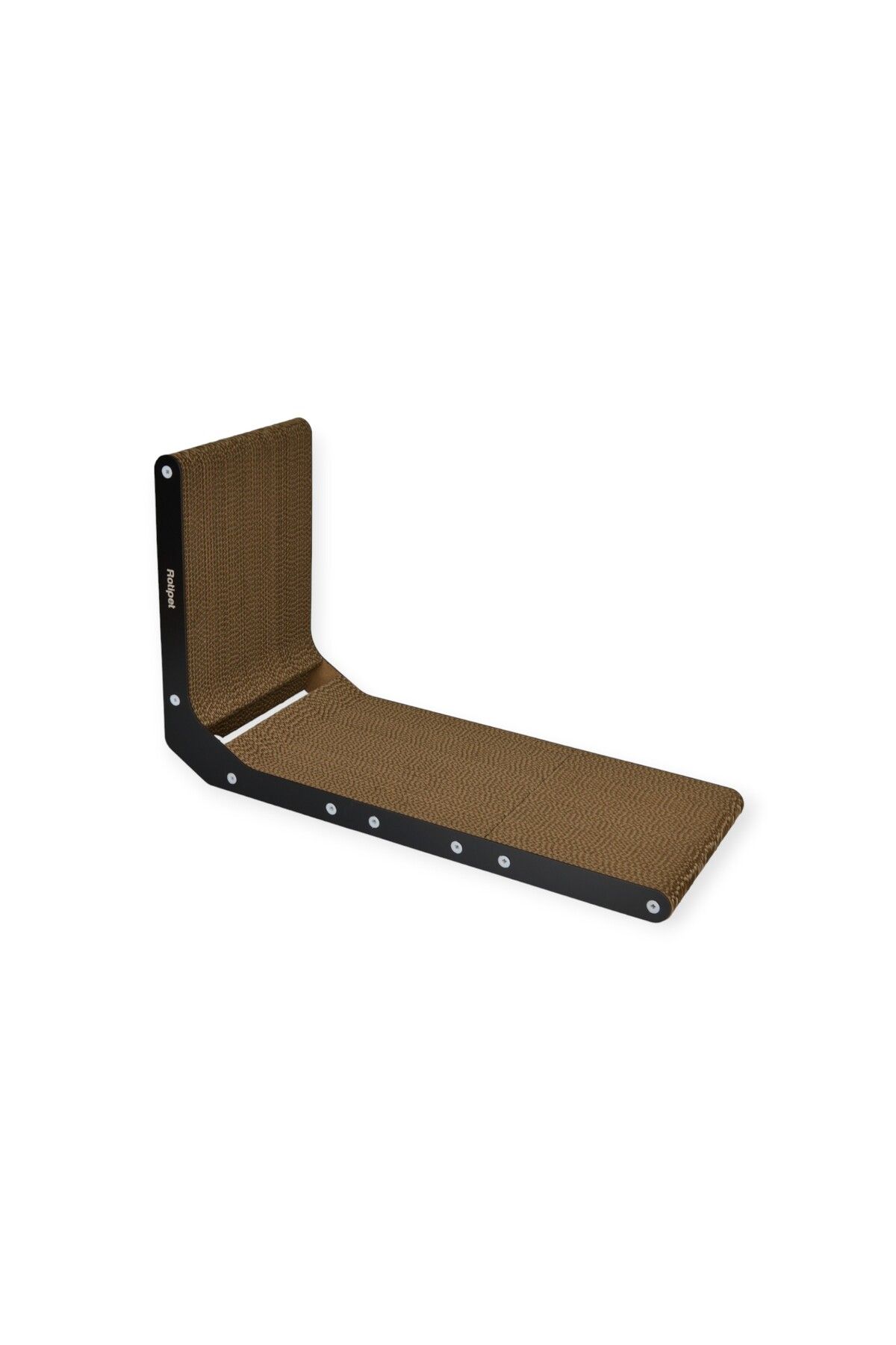 Rotipet-Cardboard Cat Scratcher L-Shaped Bulk with Catnip 28x42x68 cm 3