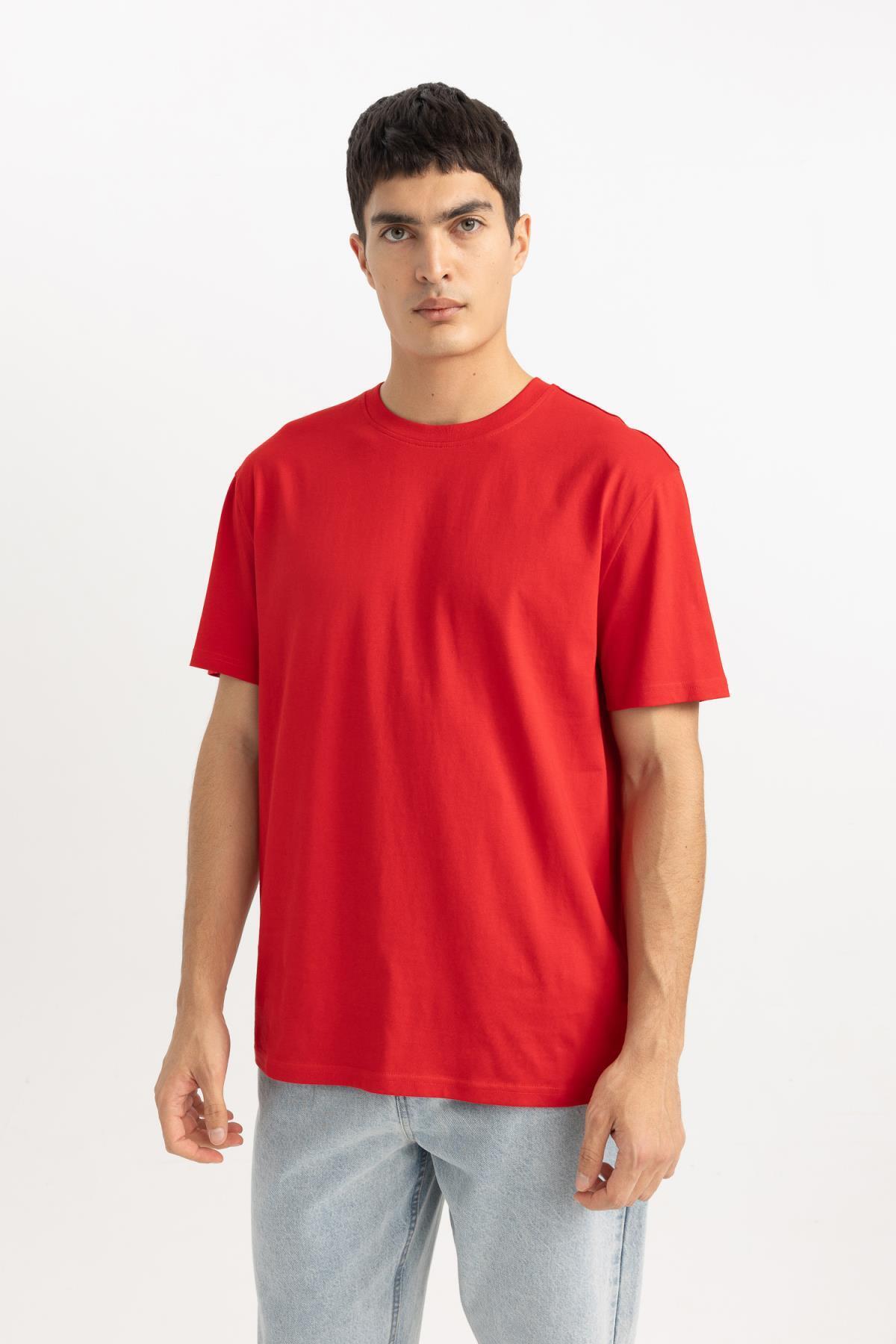 تی شرت مردانه دفاکتو | V7699AZ24SP Defacto - Image 3