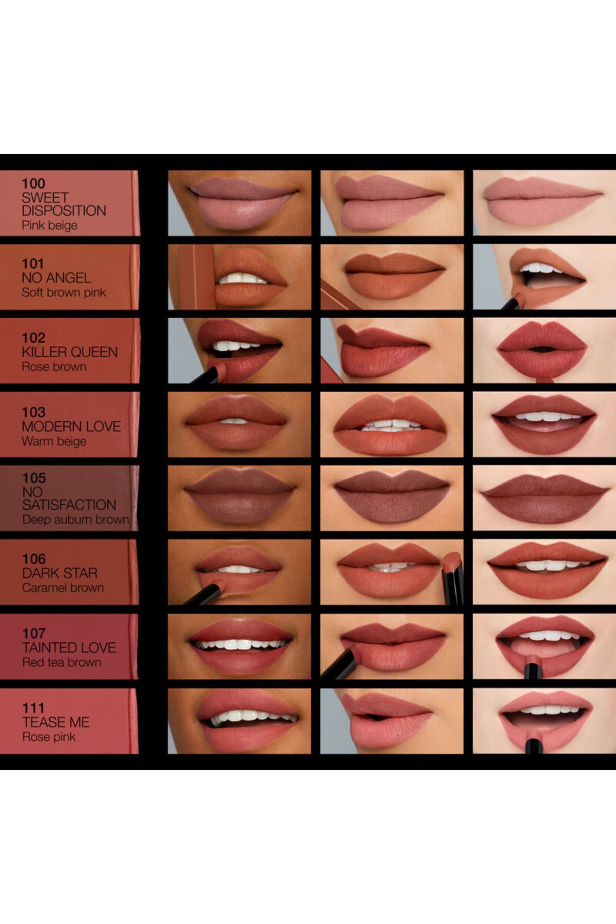 Nars-Powermatte Lipstick-Power Pigment Complex Intense Pigmented and High Matte Finish Lipstick 2