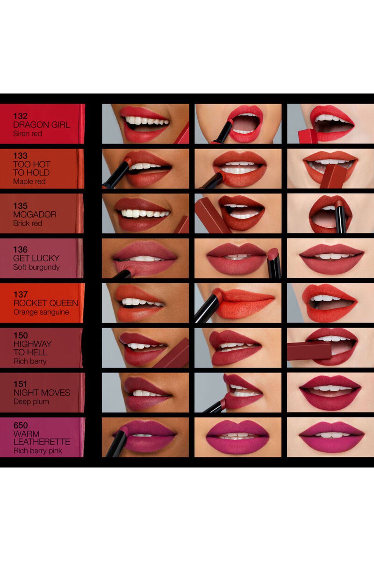 Nars-Powermatte Lipstick-Power Pigment Complex Intense Pigmented and High Matte Finish Lipstick 4