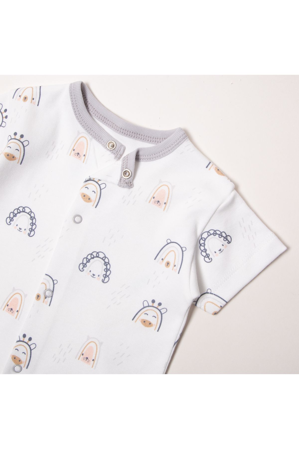 Bebetto-INTERLOCK SLEEPWEAR SET WITHOUT BOOTIES 2-PIECE (BESTIES) F 1315 3