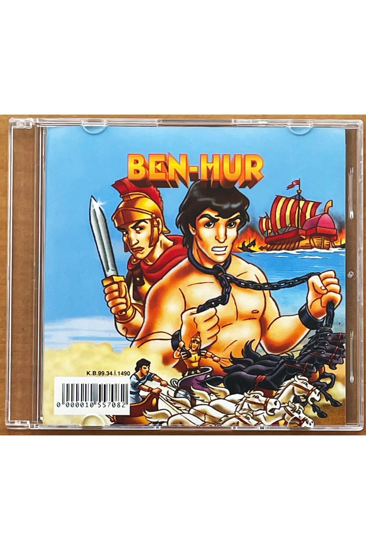 Kovak Kailyn Ben-Hur  Eski Basım VCD Çizgi Film