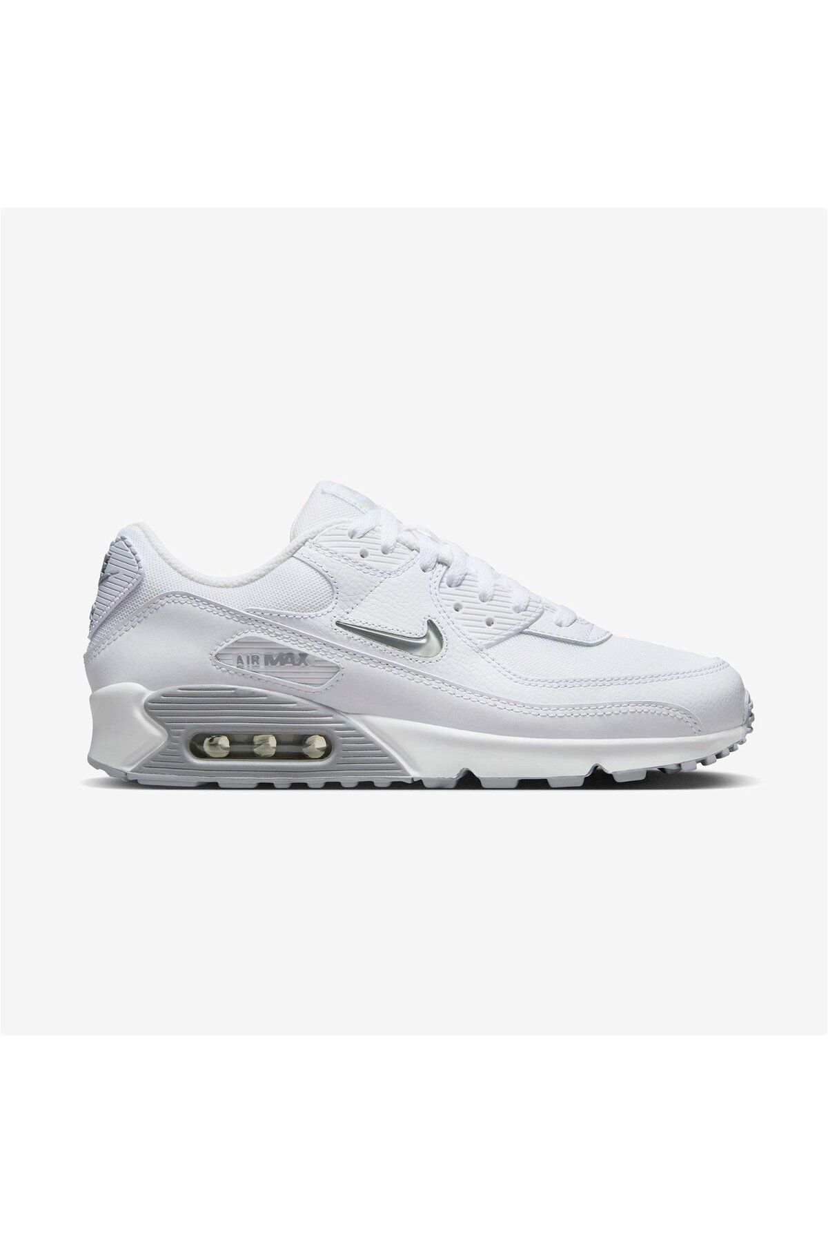 Nike Air Max 90 Erkek Beyaz Deri Spor Ayakkab SNEAKERS Fiyat Yorumlar Trendyol