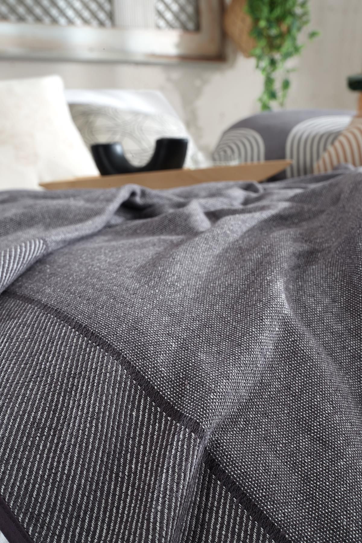 پیکه دو نفره و ست خاکستری ماریا دوتایی 200x230 سانتی متر Viaden