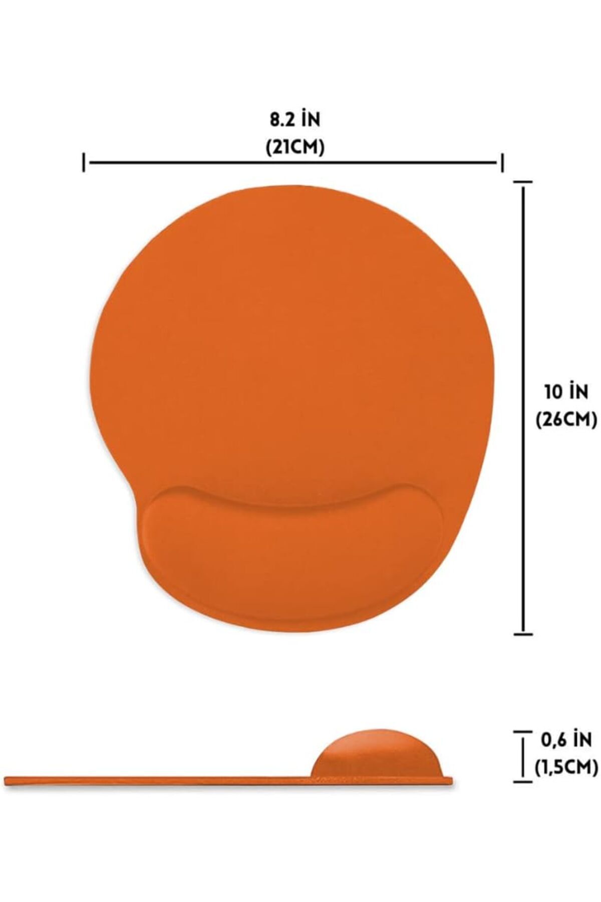 Mousepad Bilek Destekli Mousepad Jelli Bilek Destekli Mause Pad Fare Altlığı Renk Seçenekli 6