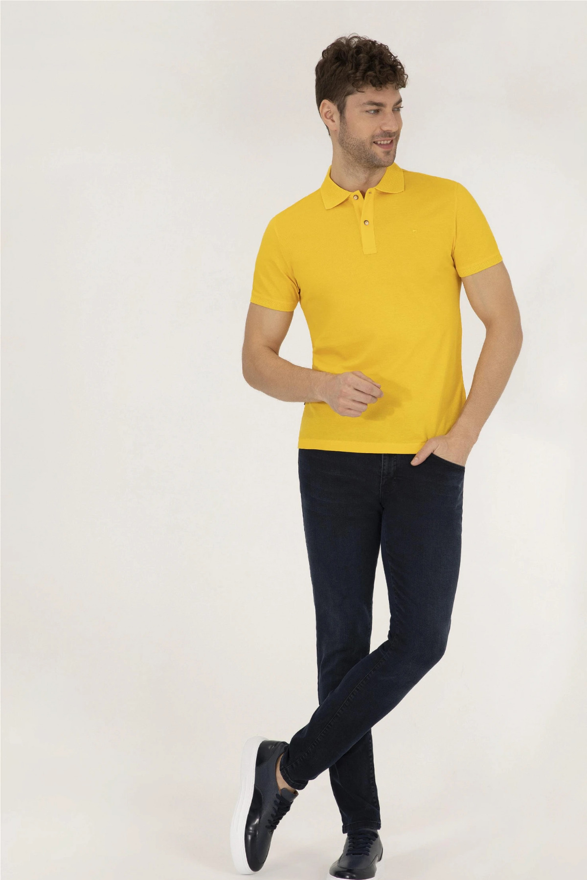 تیشرت مردانه سفید پیرکاردین | 1567290 اورجینال - تصویر 4