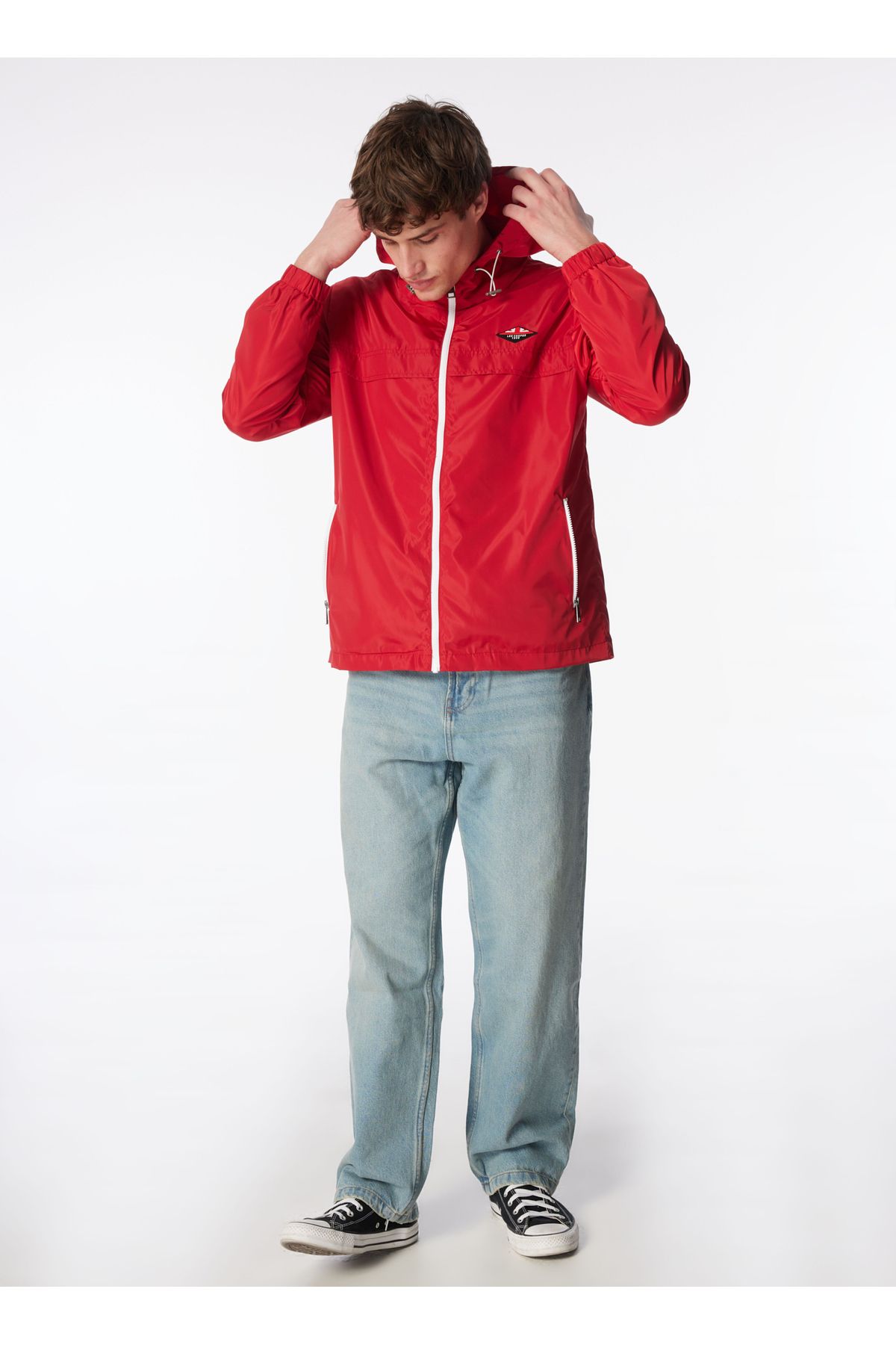 کاپشن قرمز مردانه کت 242 LCM 232004 توماس Lee Cooper