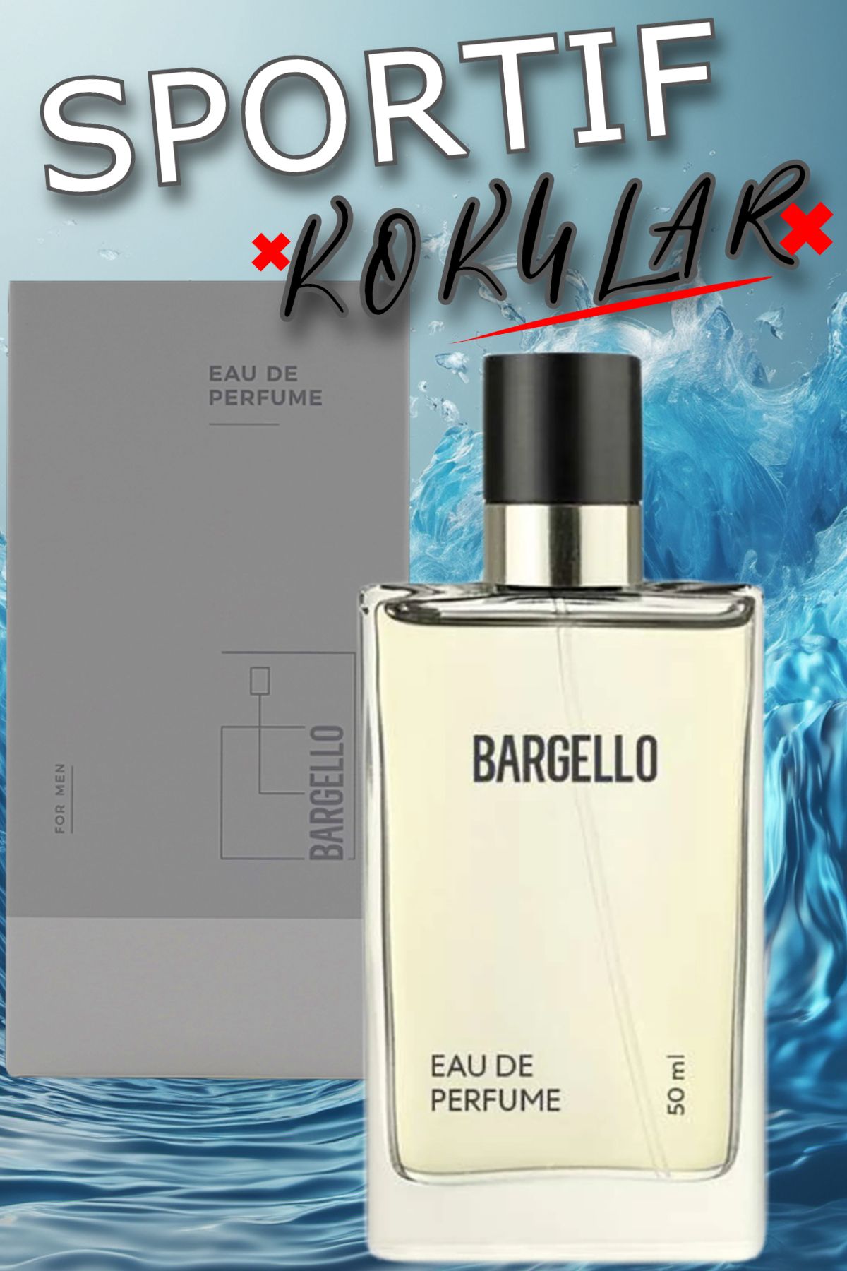 عطر مردانه اسپرتی S-(613) 50 ML Eau De Parfum Bargello