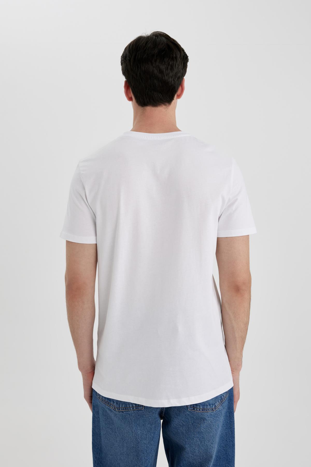 تی شرت مردانه دفاکتو | B8476AX24SM Defacto - Image 5