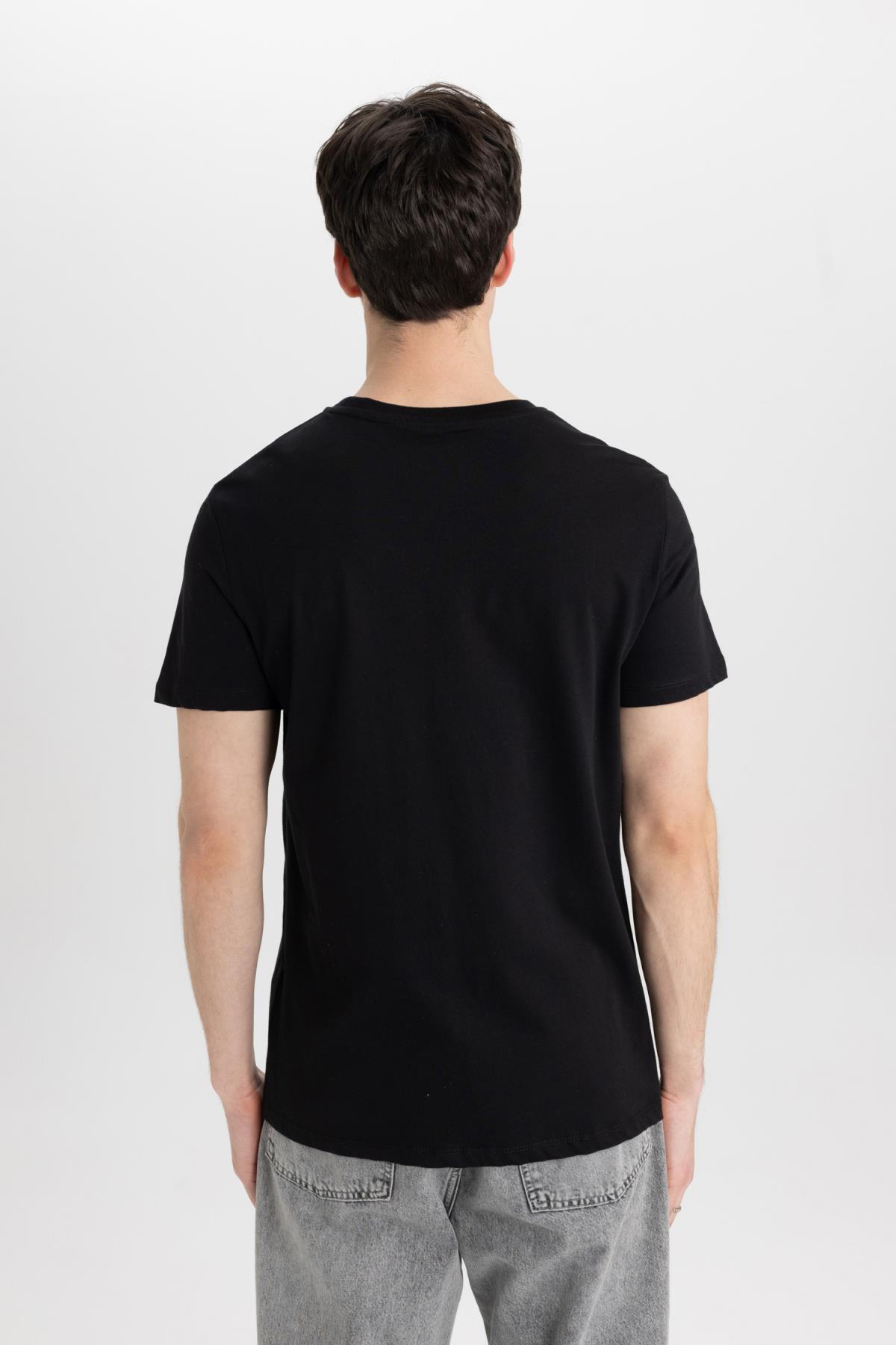 تی شرت مردانه دفاکتو | B8476AX24SM Defacto - Image 6