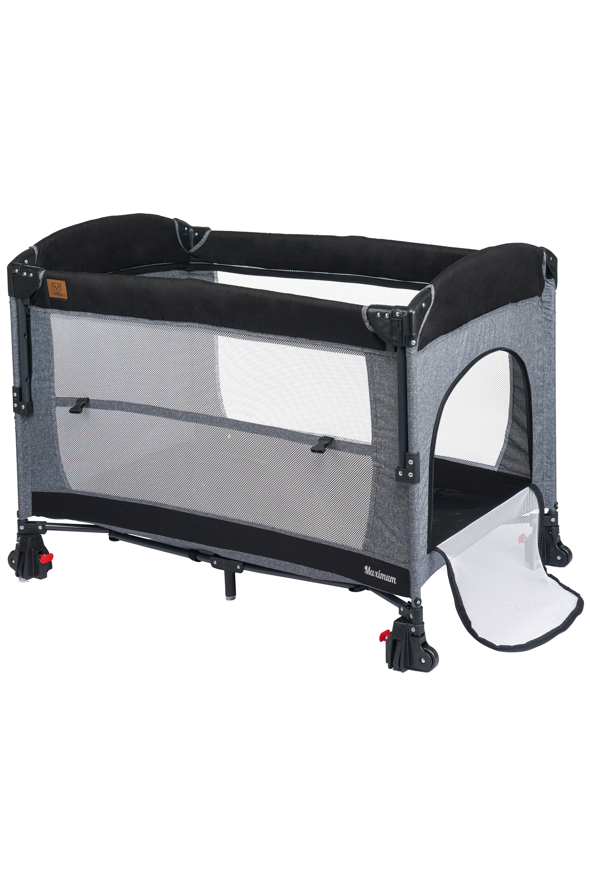 Mamma Maximum Anne Yanı Organizerli Dönenceli Cibinlikli Park Yatak Beşik 70 x 110 cm. fotoğrafı 4 (önizleme)