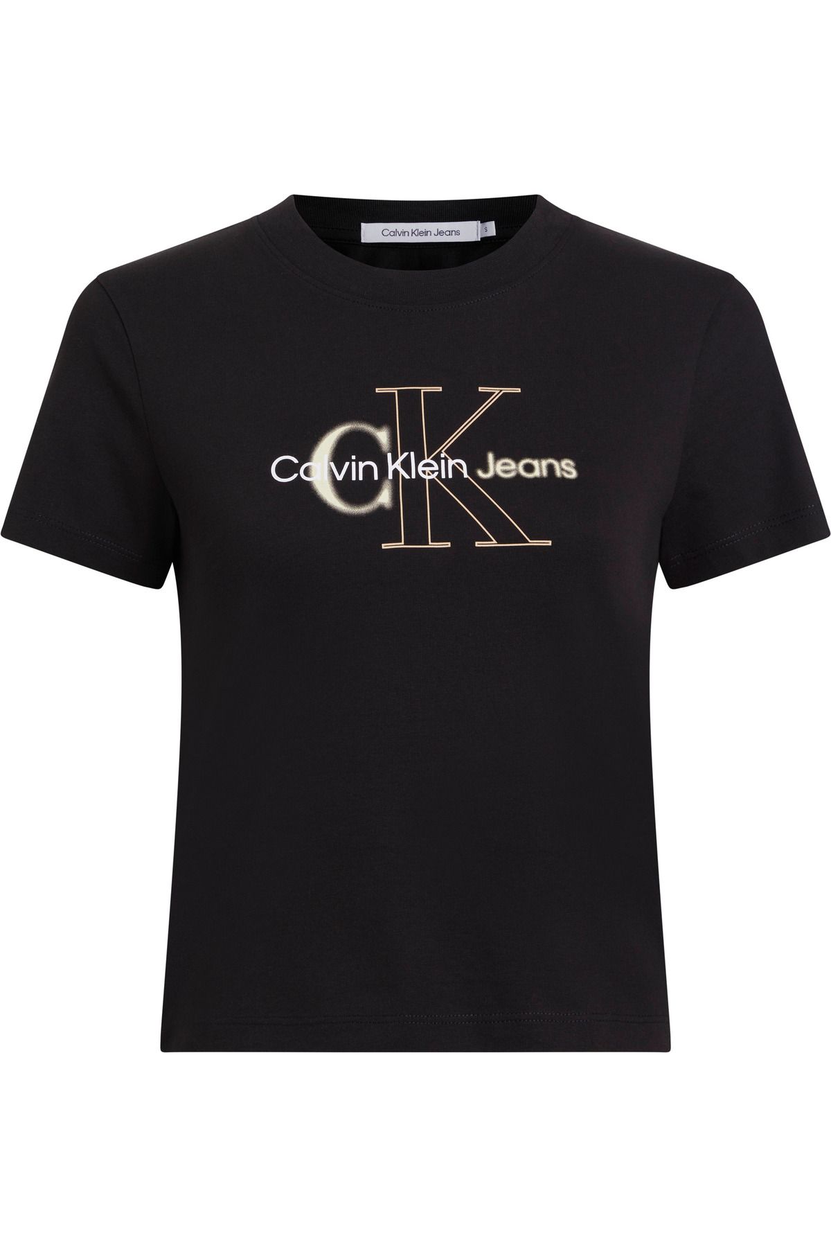 Calvin Klein Calvin Klein پیراهن زنانه نخی با لوگو سیاه