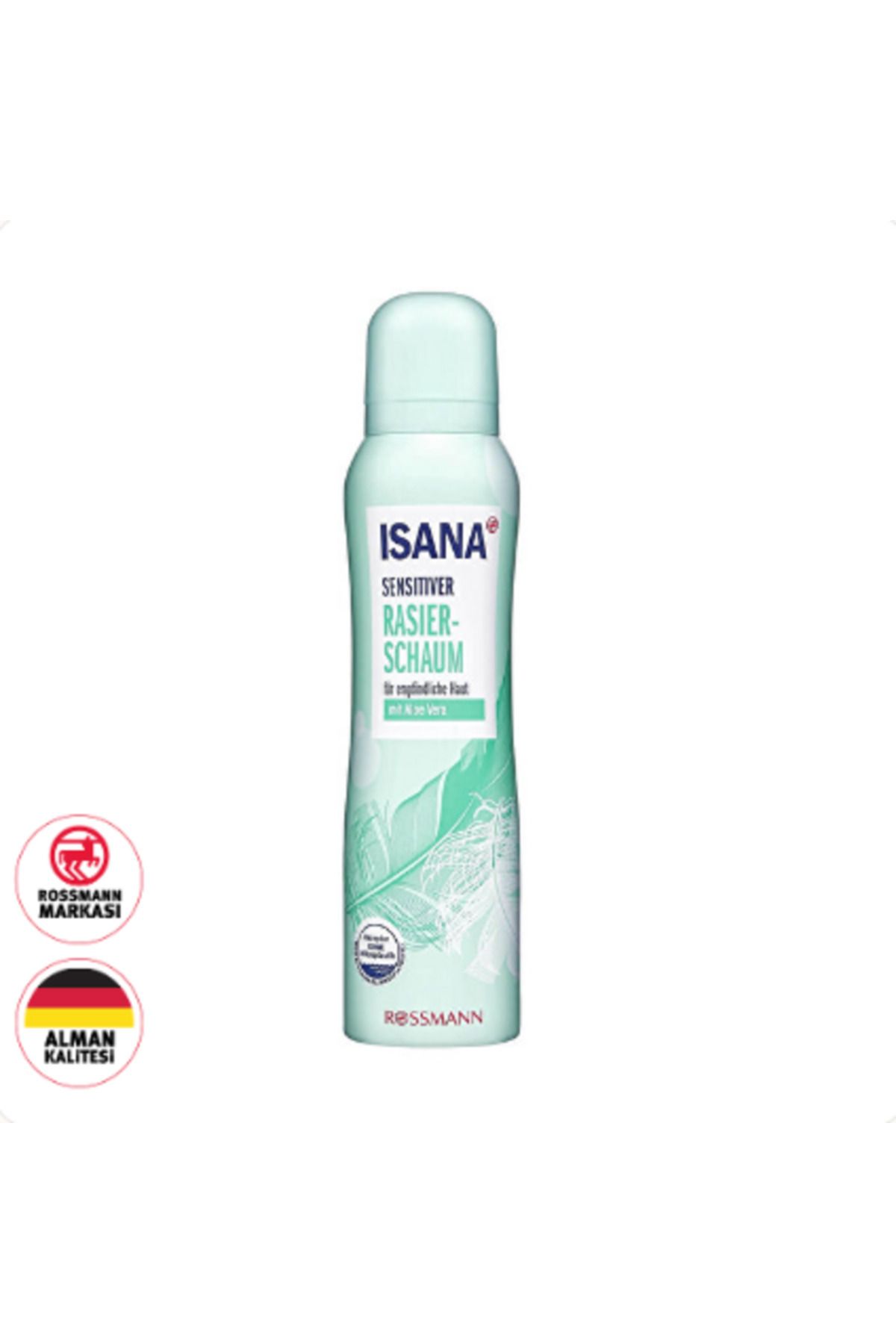 Epilasyon Tıraş Köpüğü Hassas Cilt, Aloe Vera Içerikli Vegan Ürün 150 ml