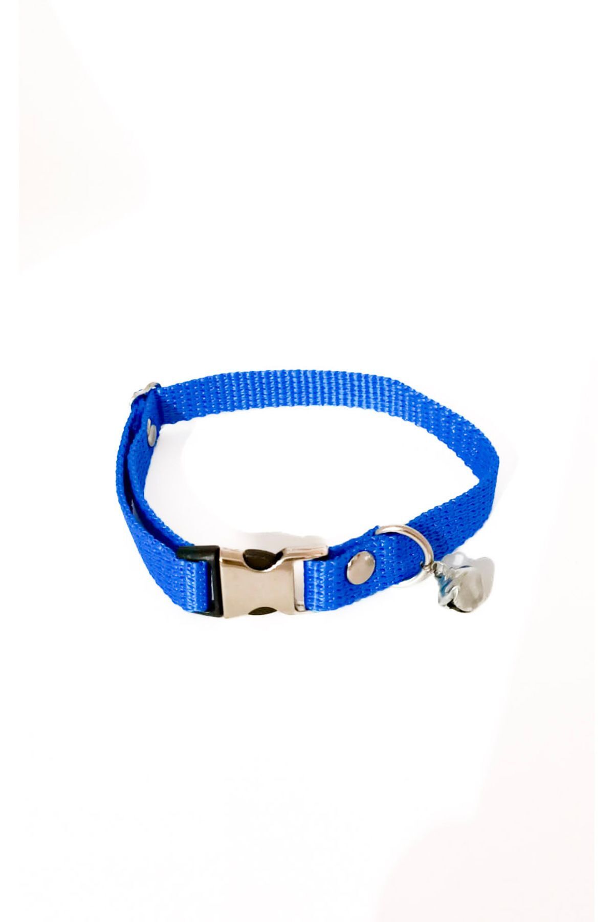 Kedi Boyun Tasması Ayarlanabilir ve Zilli-1cm en ölçüsü-Siyah-Sarı-Kırmızı-Mavi-Pembe-Turkuaz