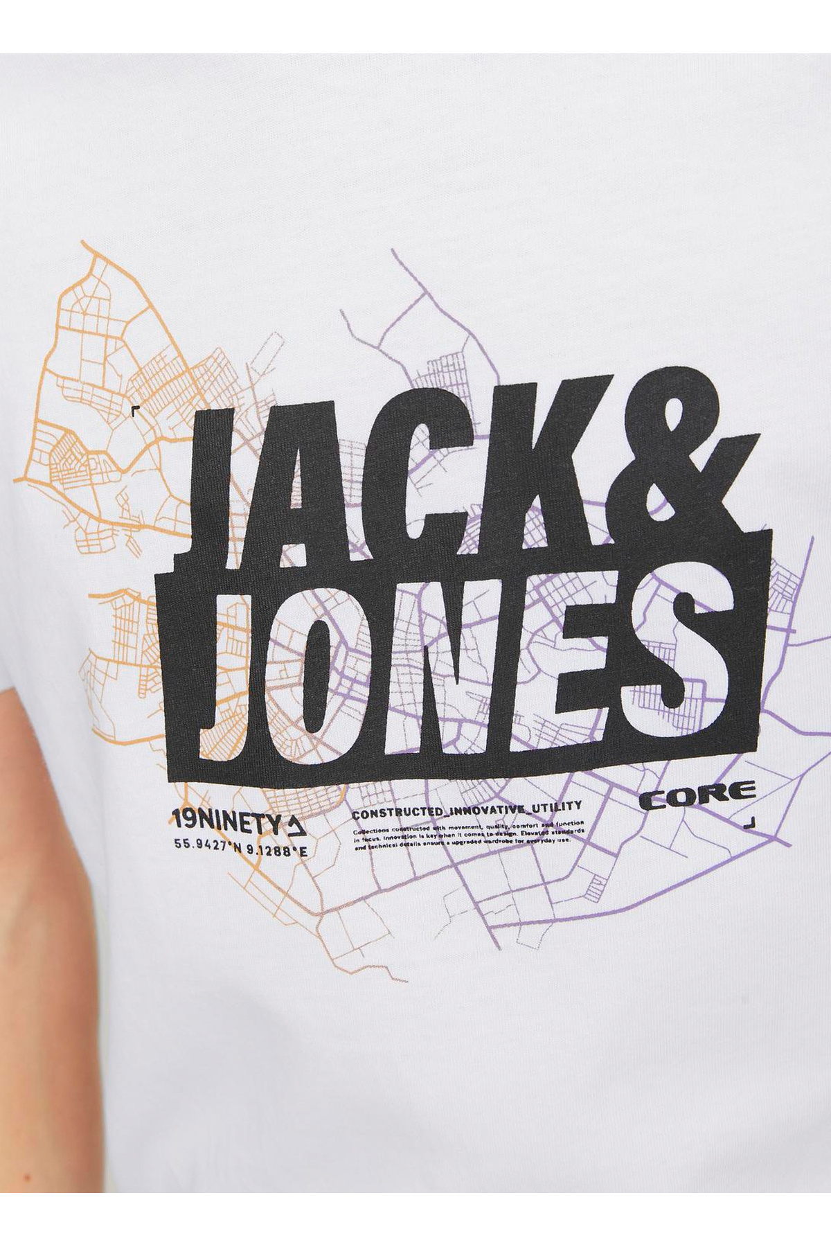 تیشرت مردانه طرح دار بند دار | جک اند جونز Jack & Jones 5003119901 - تصویر 3