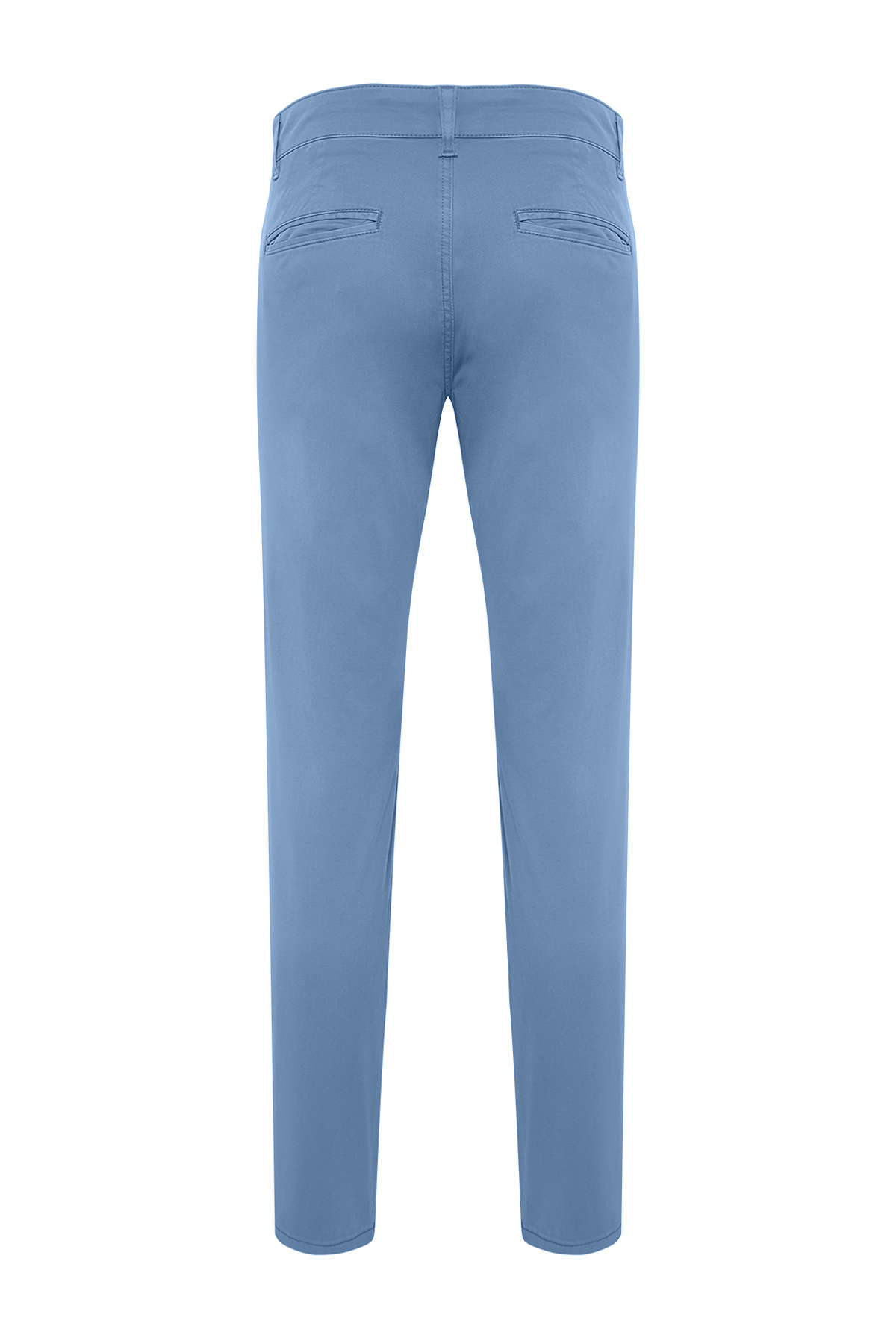Trendyol Collection-Світло-блакитні вузькі брюки-чинос TMNAW24PL00000 8
