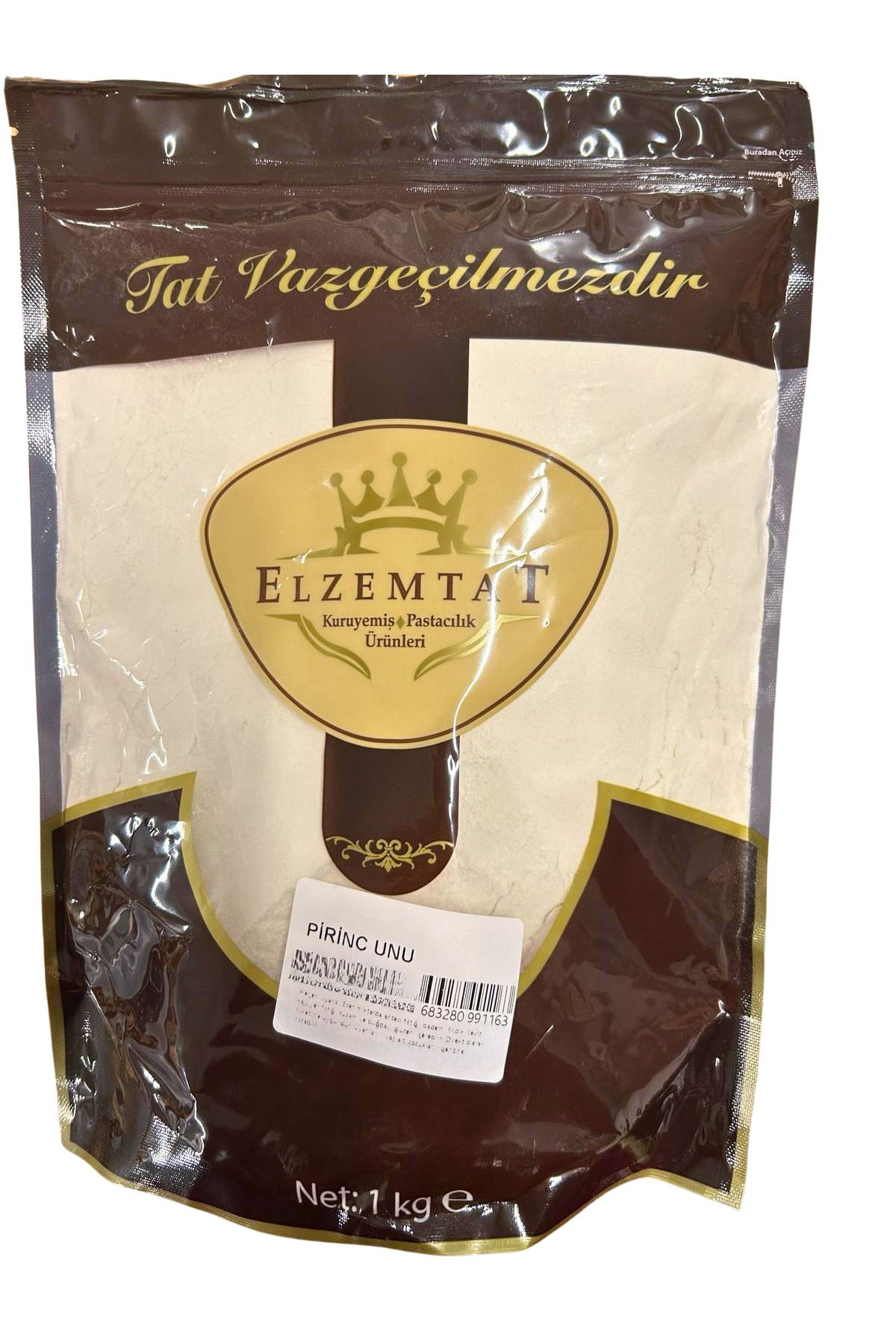 ElzemTat Kuruyemiş Pastacılık Elzemtat Pirinç Unu 1 Kg