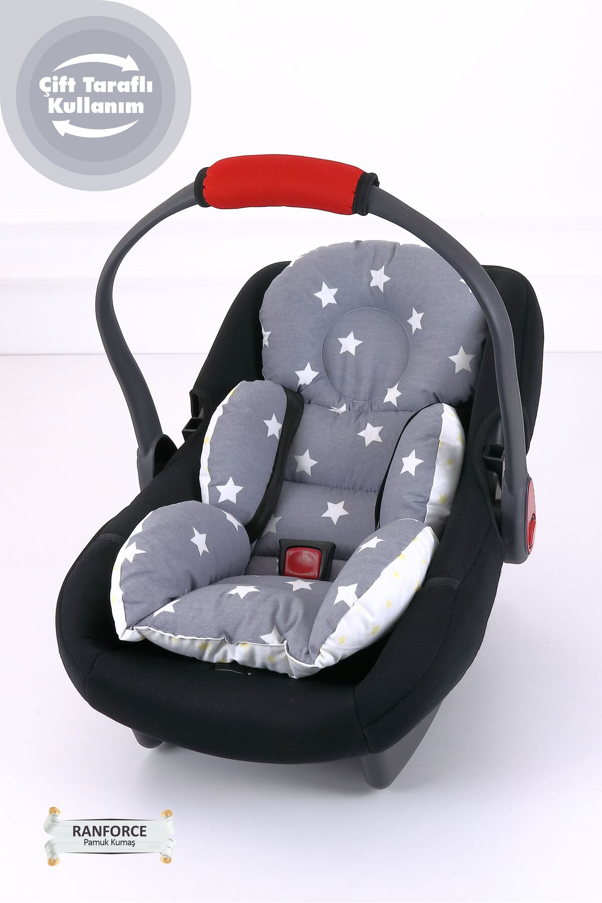 Umaybebek Puset Örtüsü Puset Minderi 2 Parça - Bel Destekli fotoğrafı 3 (önizleme)