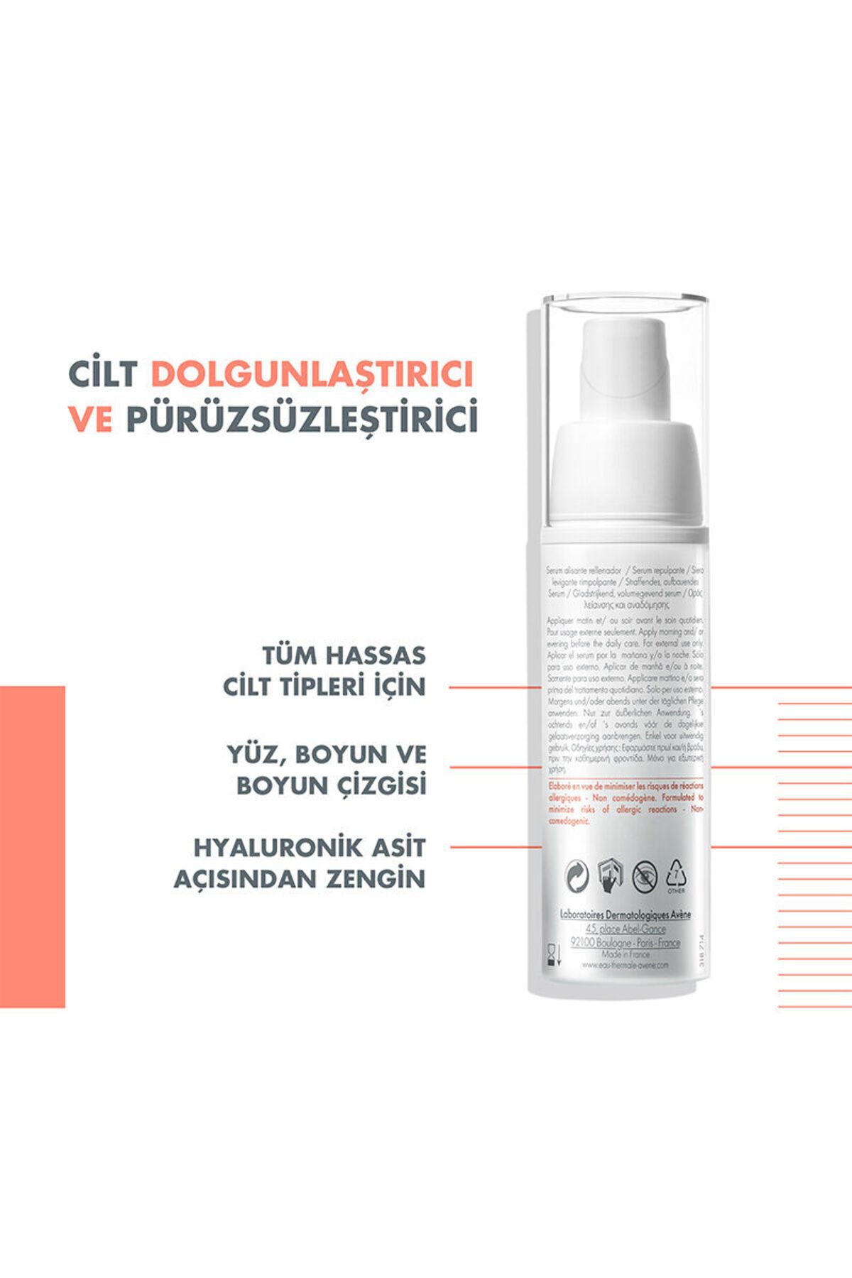Avene-PhysioLift SERUM Smoothing Plumping Serum-30 ML 2