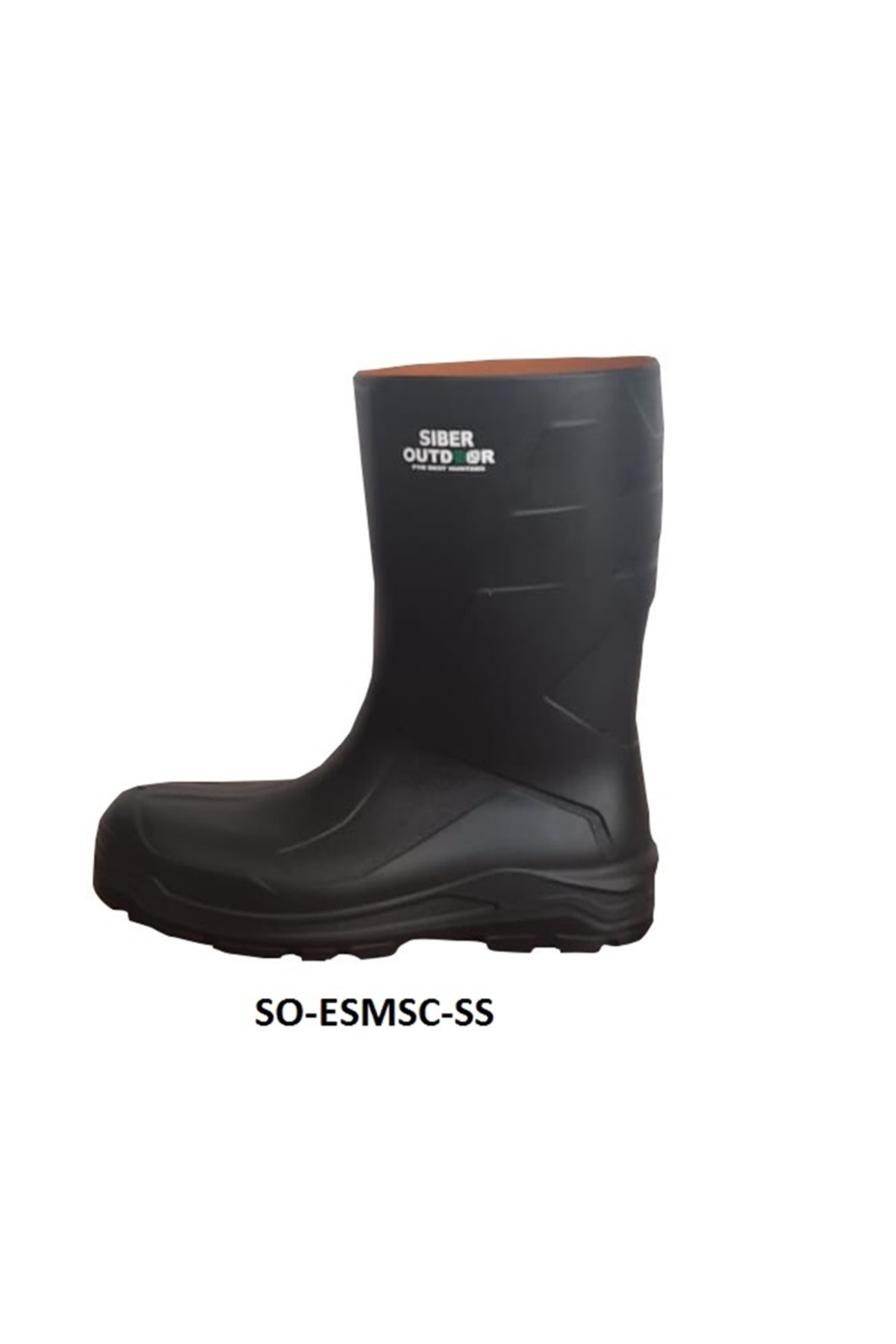 SİBER OUTDOOR Haki Polimer Astarlı Çizme-kısa