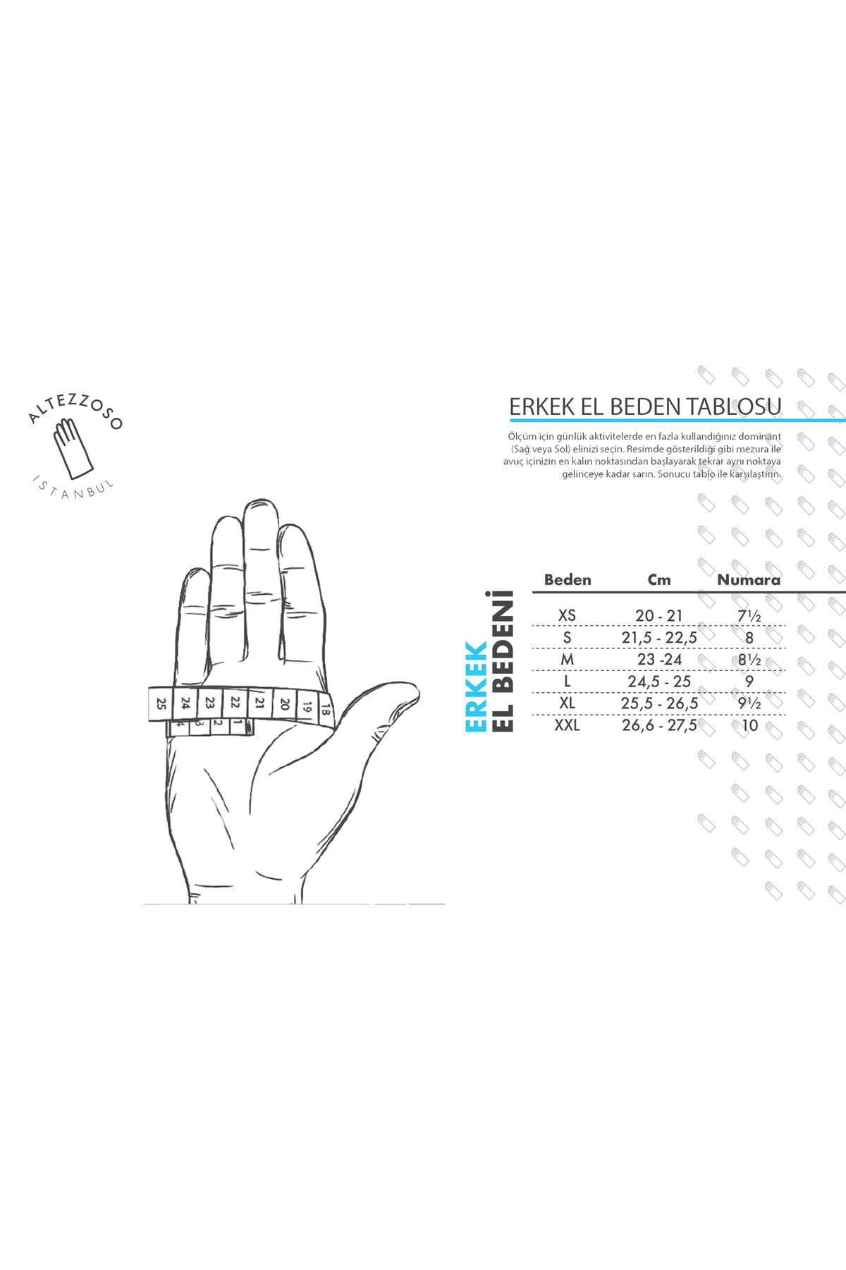 Altezzoso  Demon Parmaksız Erkek Sürücü Eldiven - Görsel 5