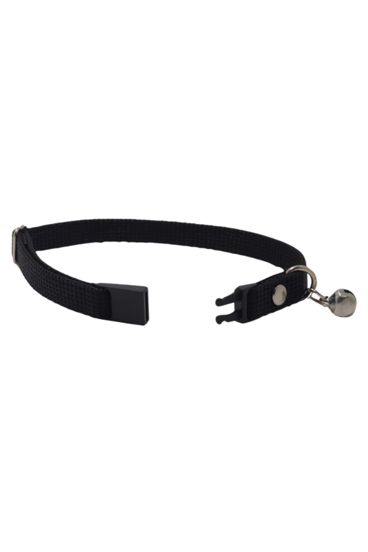 Kedi Boyun Tasması Güvenlik Kilitli Ayarlanabilir Zilli-1cm en ölçüsü-Siyah-Sarı-Kırmızı-Mavi-Pembe