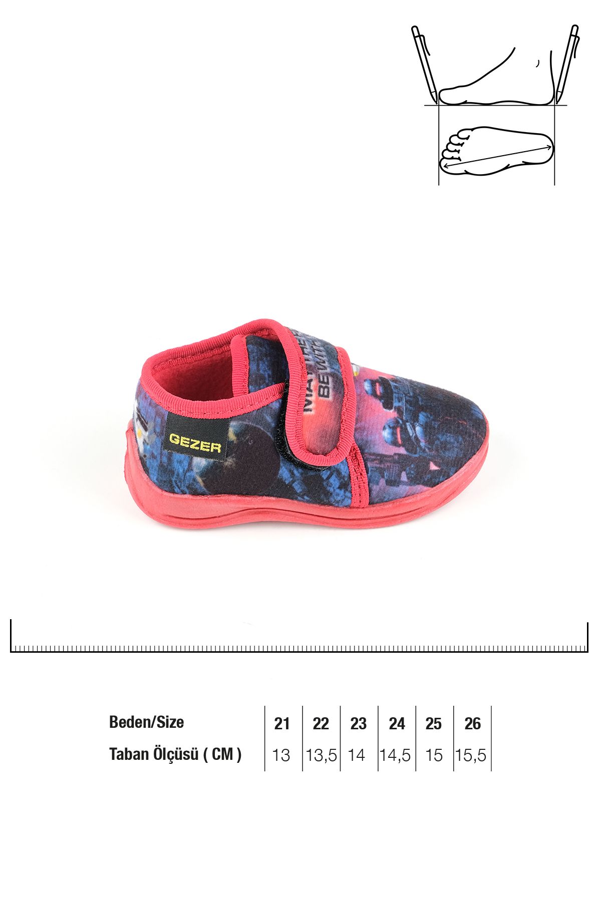 GEZER-Winter Baby Men's Velcro Slippers 2