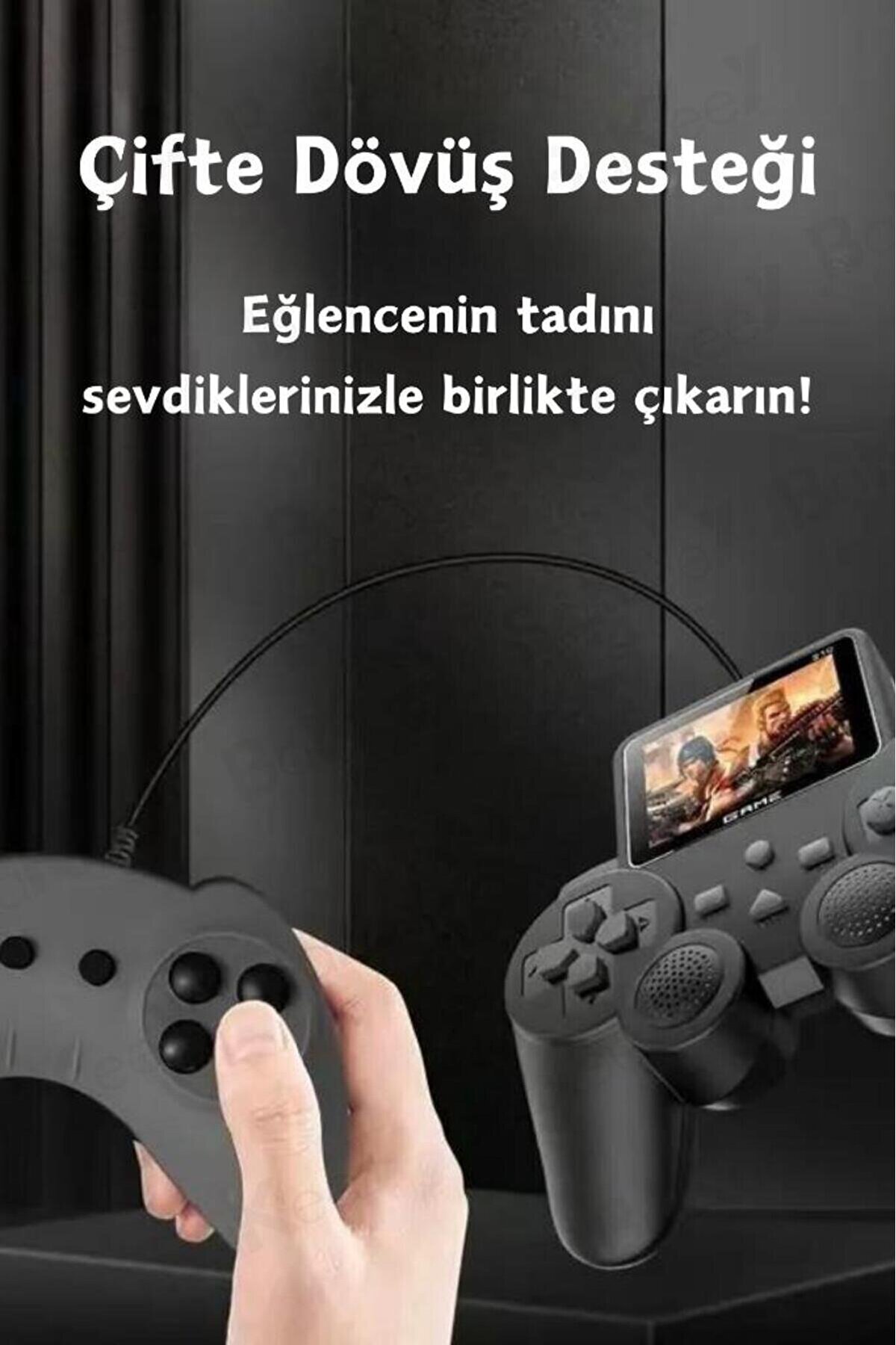 S10 Taşınabilir Yeni Model Retro Oyun Konsolu 520 Oyun 6
